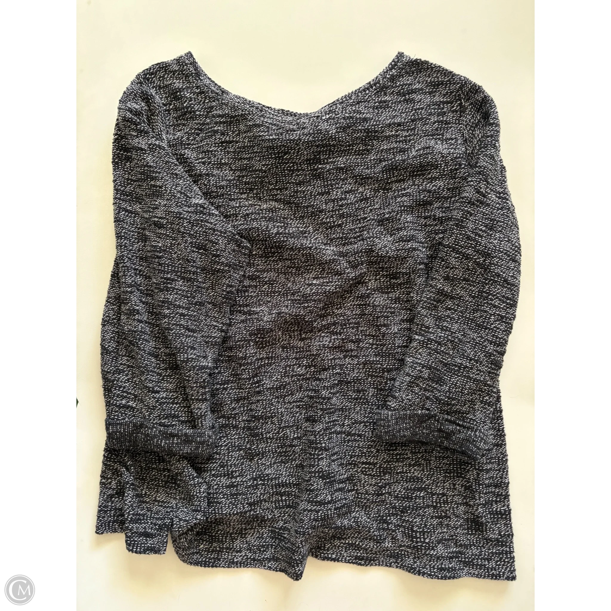Top Long Sleeve By Croft And Barrow In Black, Size: 1x - Image 2