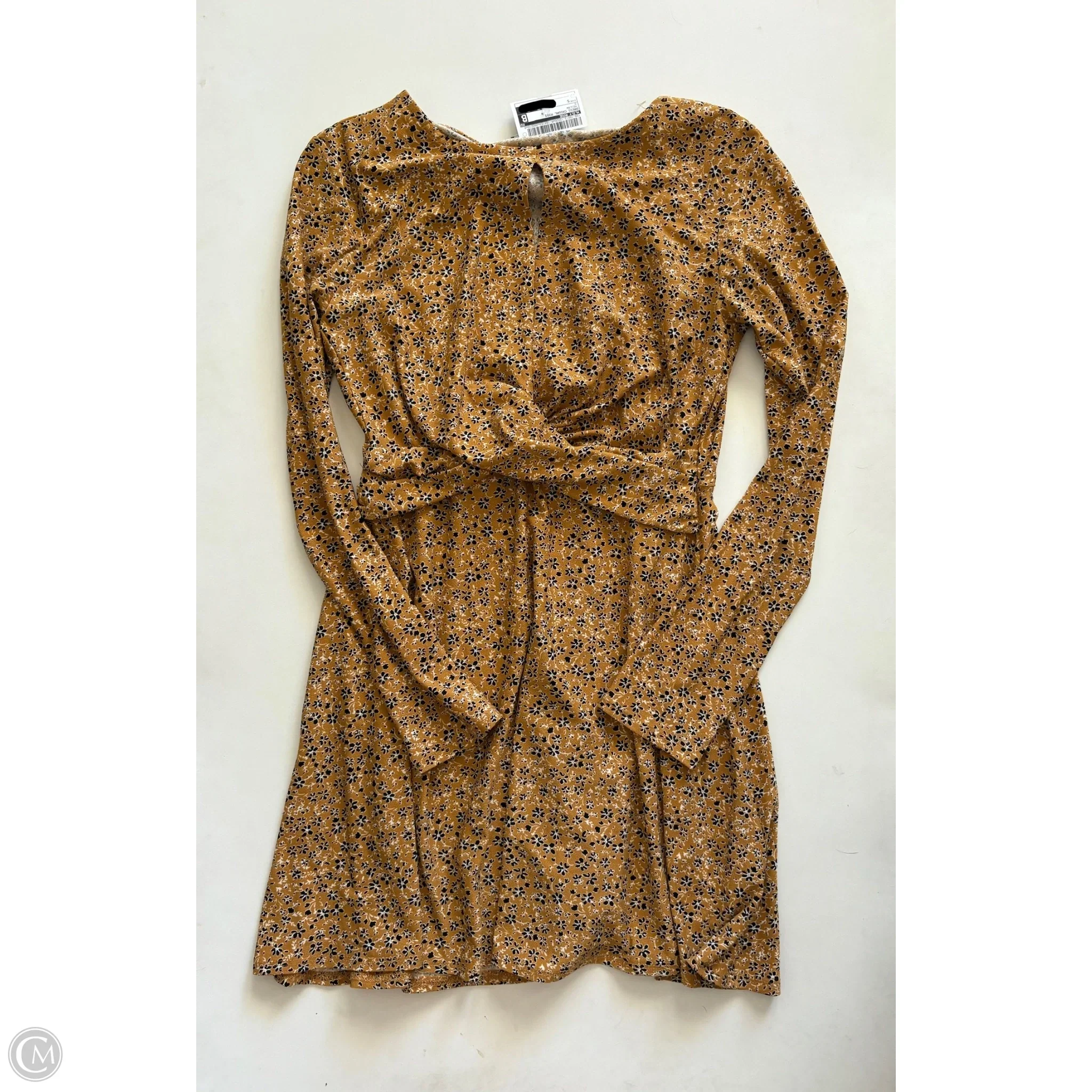 Dress Casual Midi By Lily Rose In Yellow, Size: S - Image 1