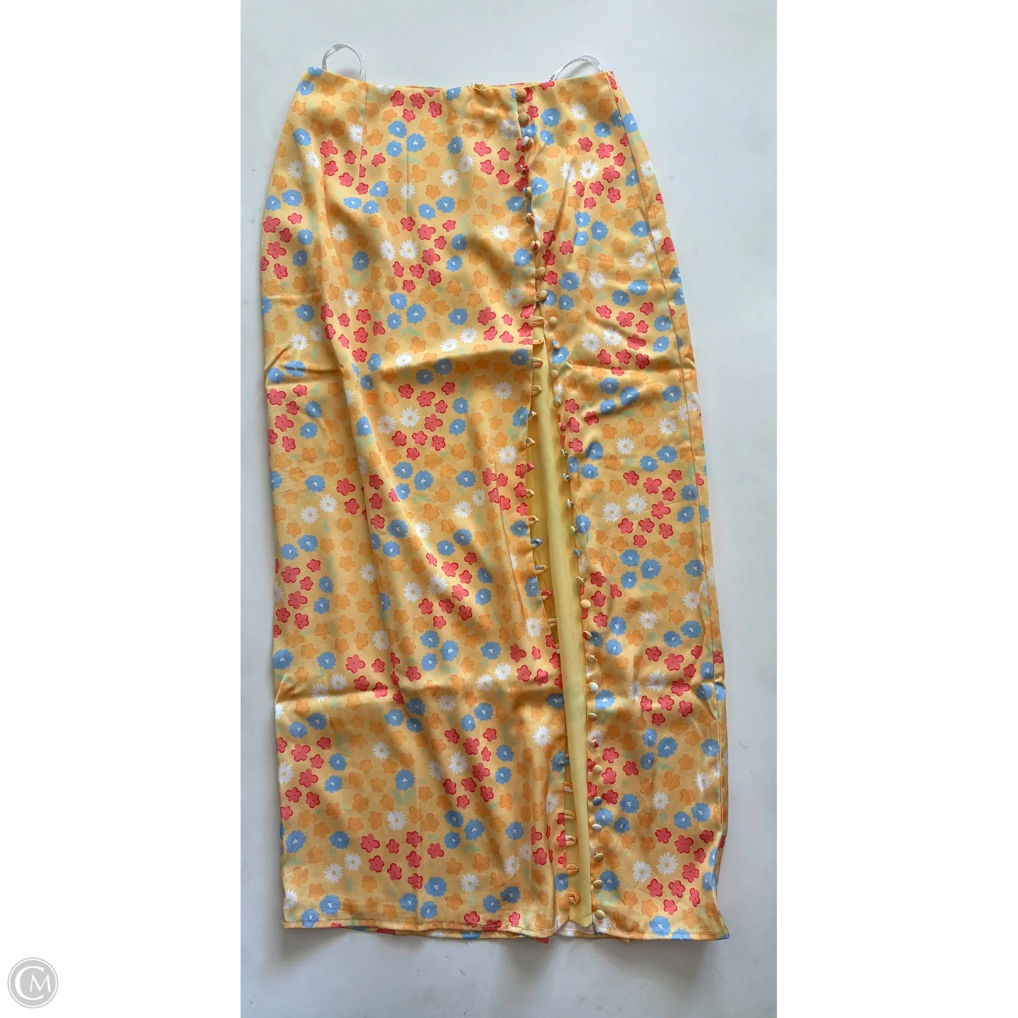Top 2pc Short Sleeve By Sabo In Yellow, Size: M - Image 2