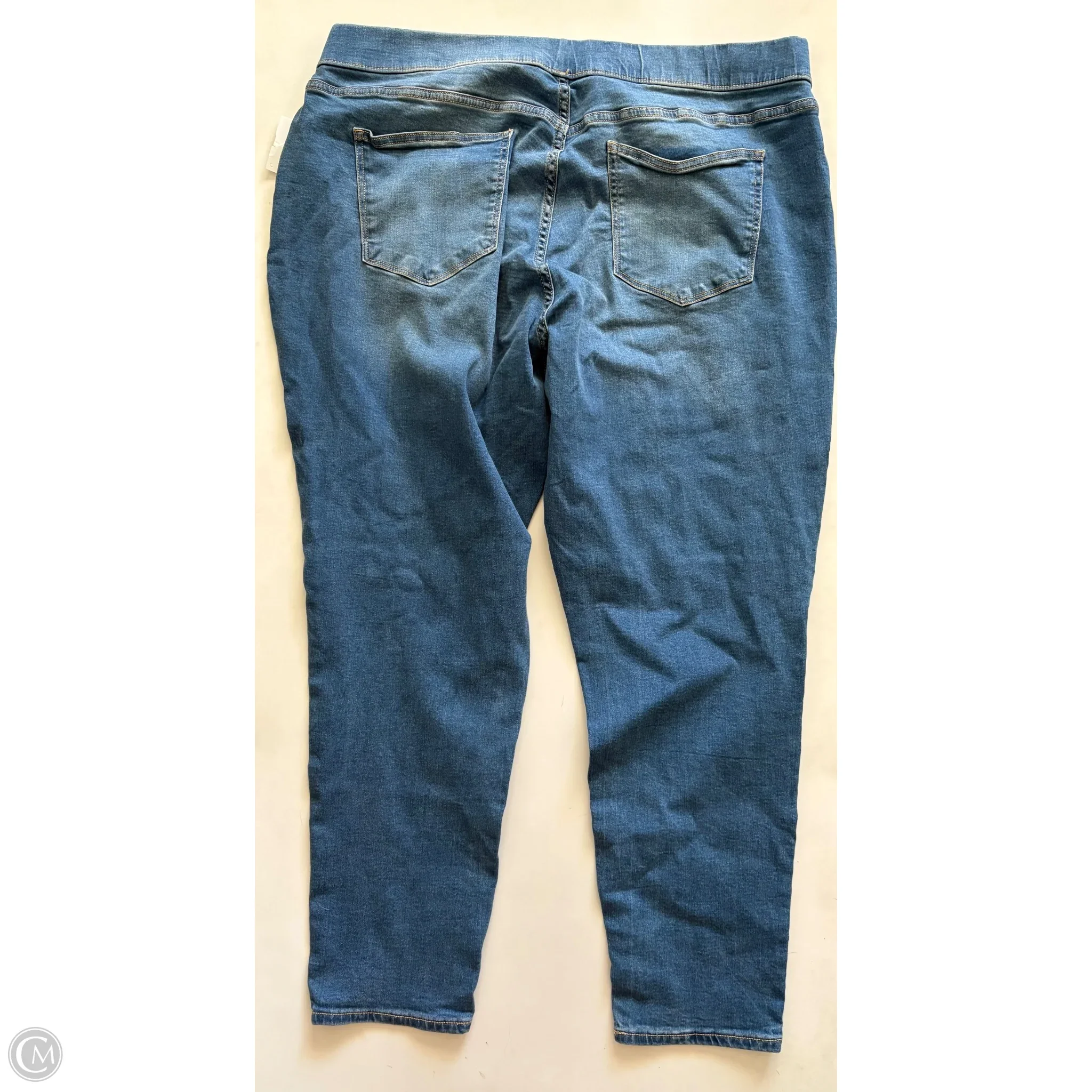 Jeans Straight By St Johns Bay In Blue, Size: 22 - Image 2