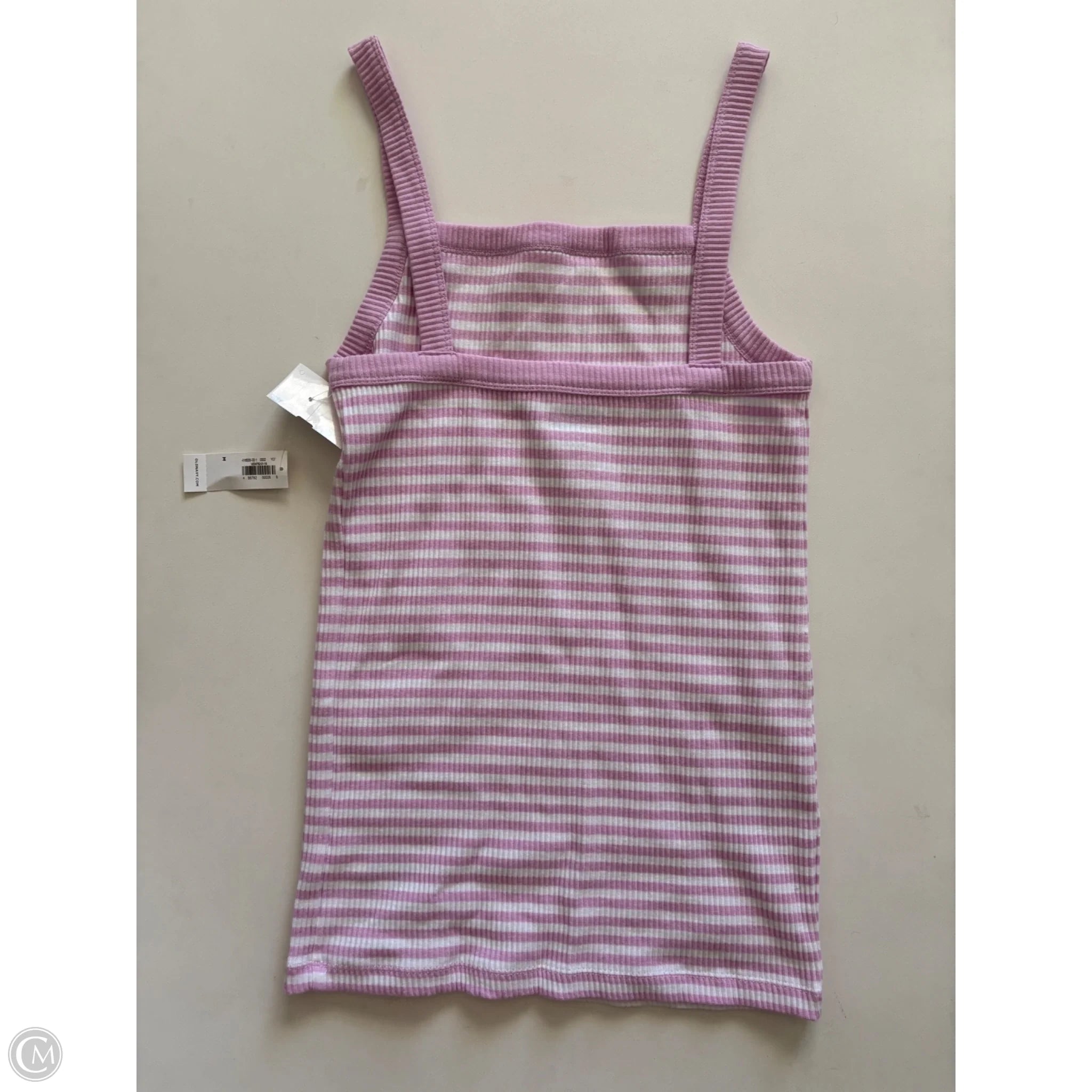 Tank Top By Old Navy In Striped Pattern, Size: M - Image 2