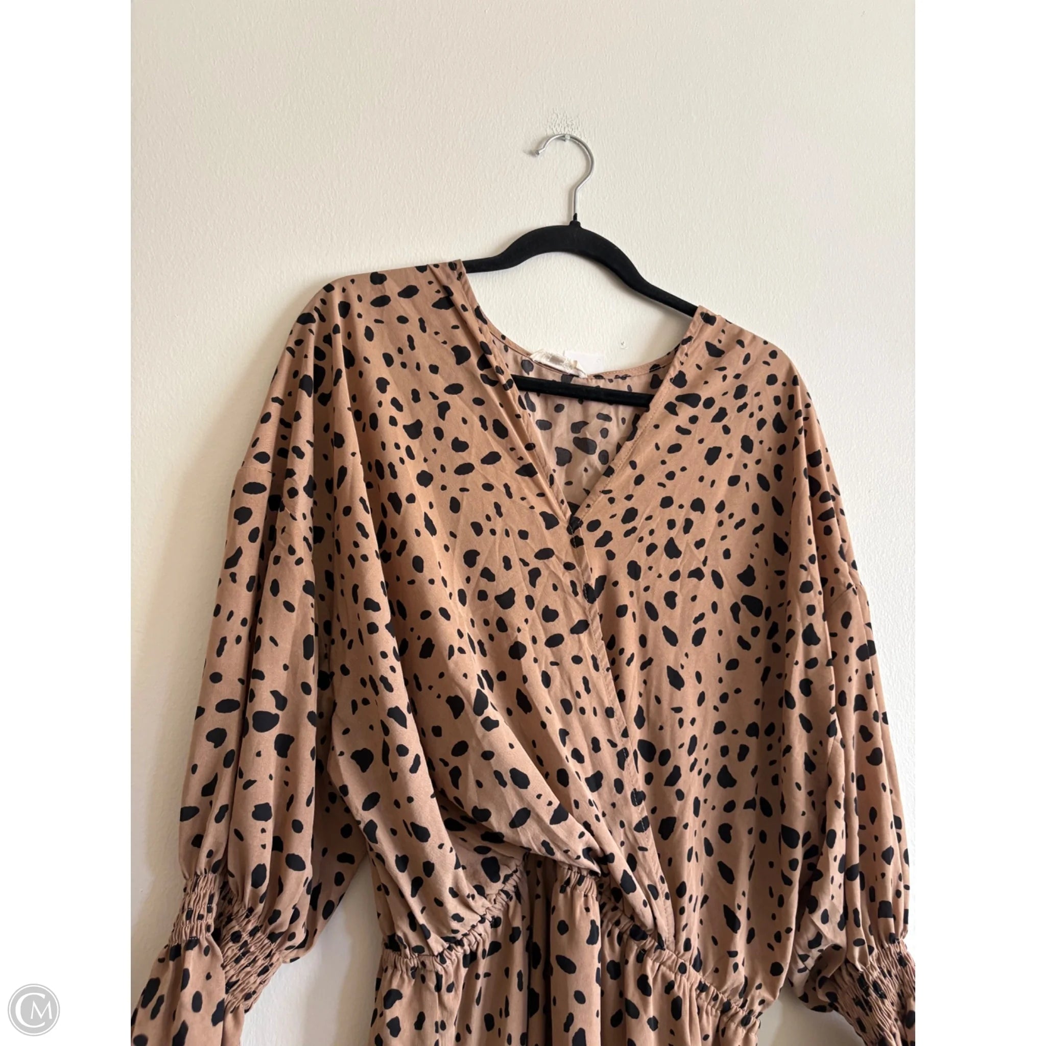 Dress Casual Midi By Eesome In Animal Print, Size: L - Image 3