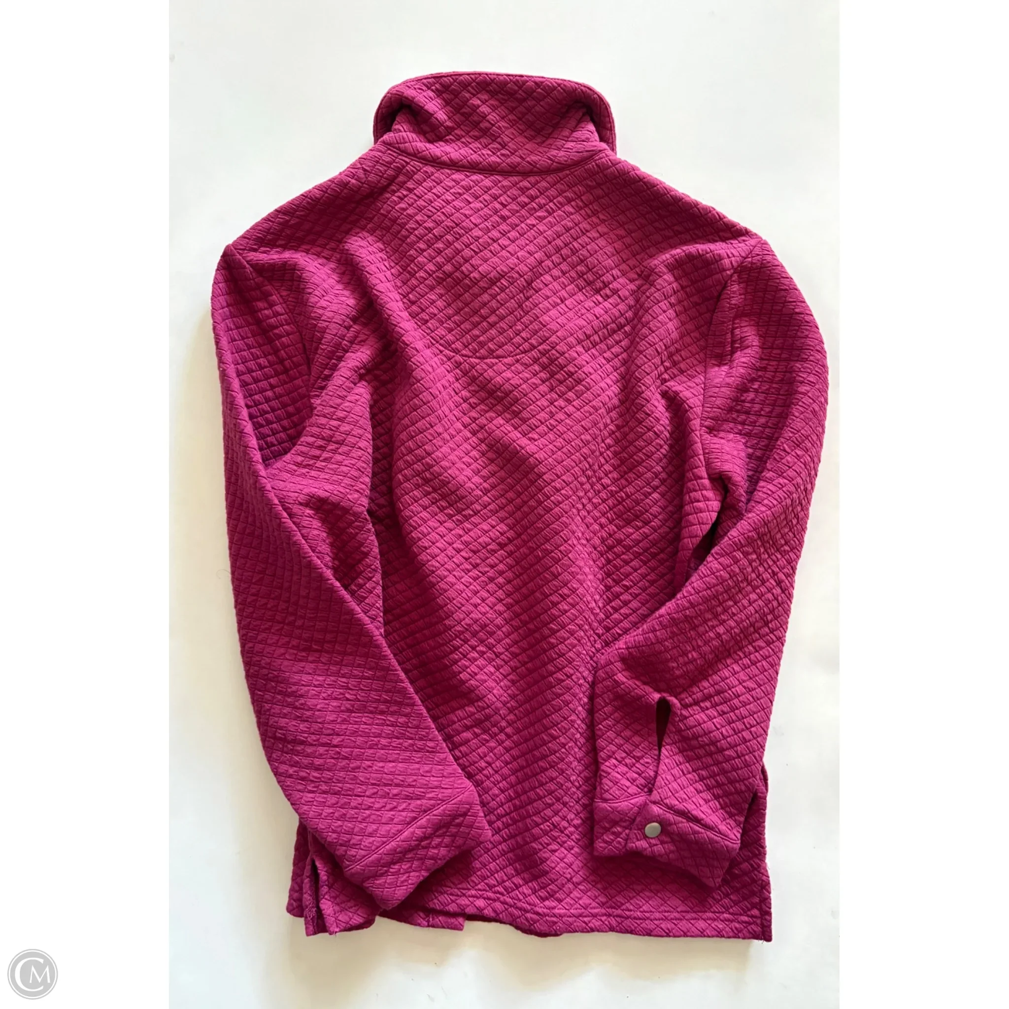 Jacket Puffer & Quilted By Muk Luks In Purple, Size: M - Image 2