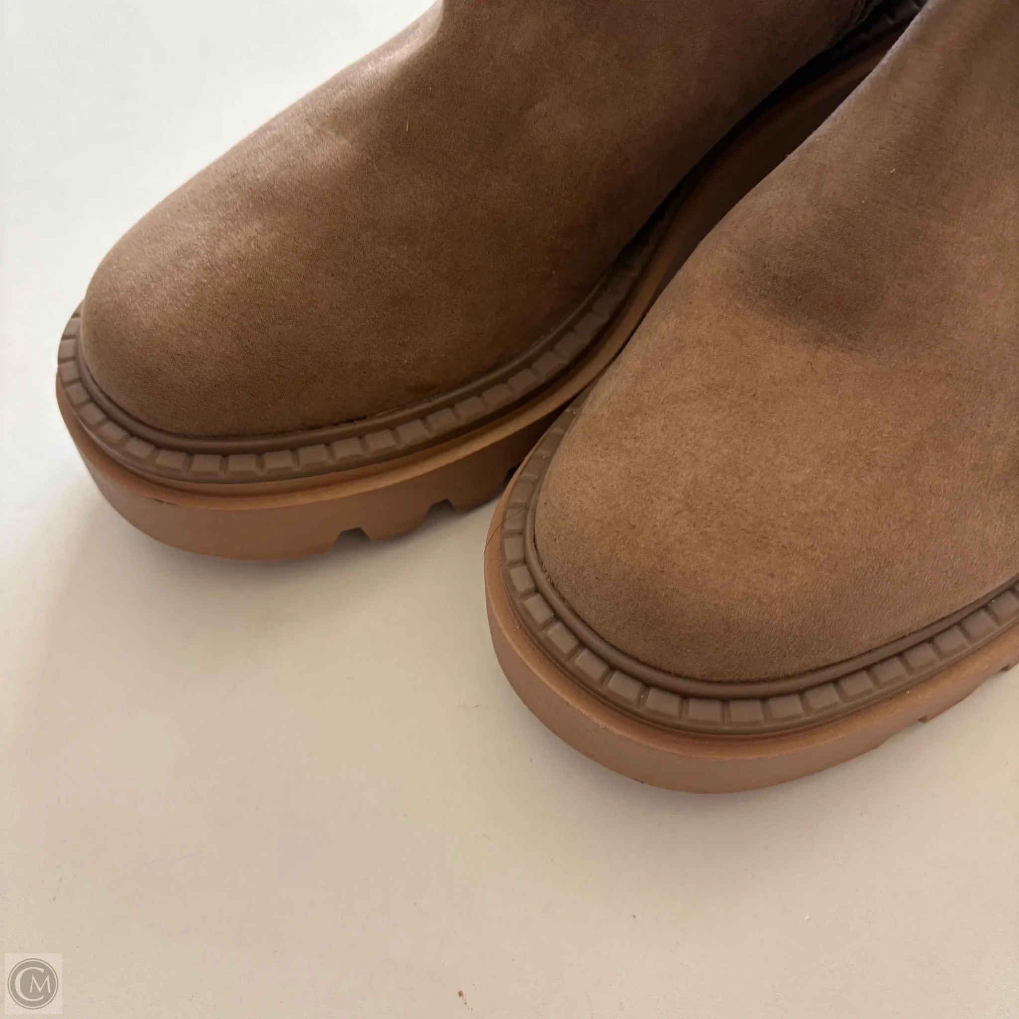 Boots Ankle Heels By Universal Thread In Brown, Size: 10 - Image 3