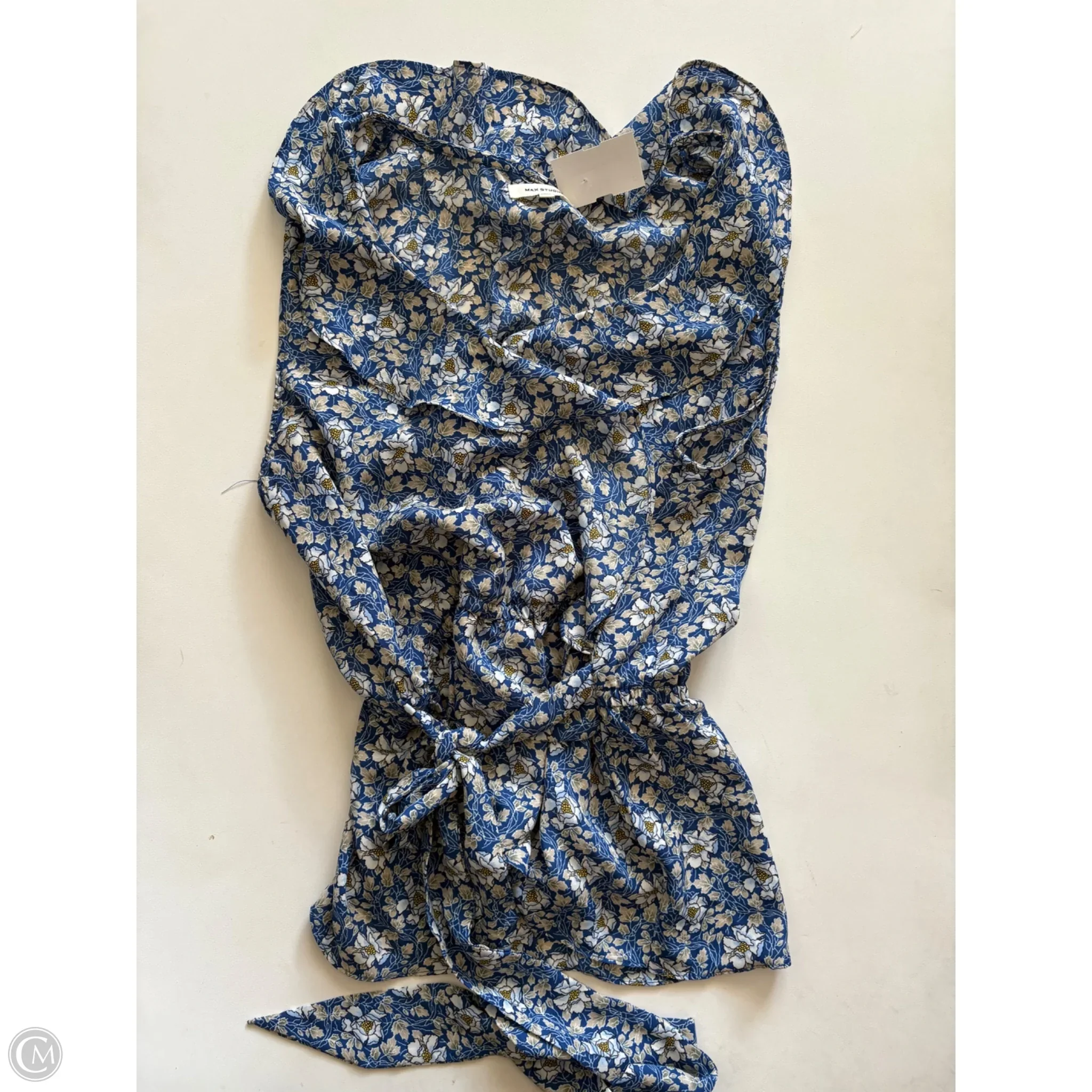 Blouse Sleeveless By Max Studio In Floral Print, Size: M - Image 1