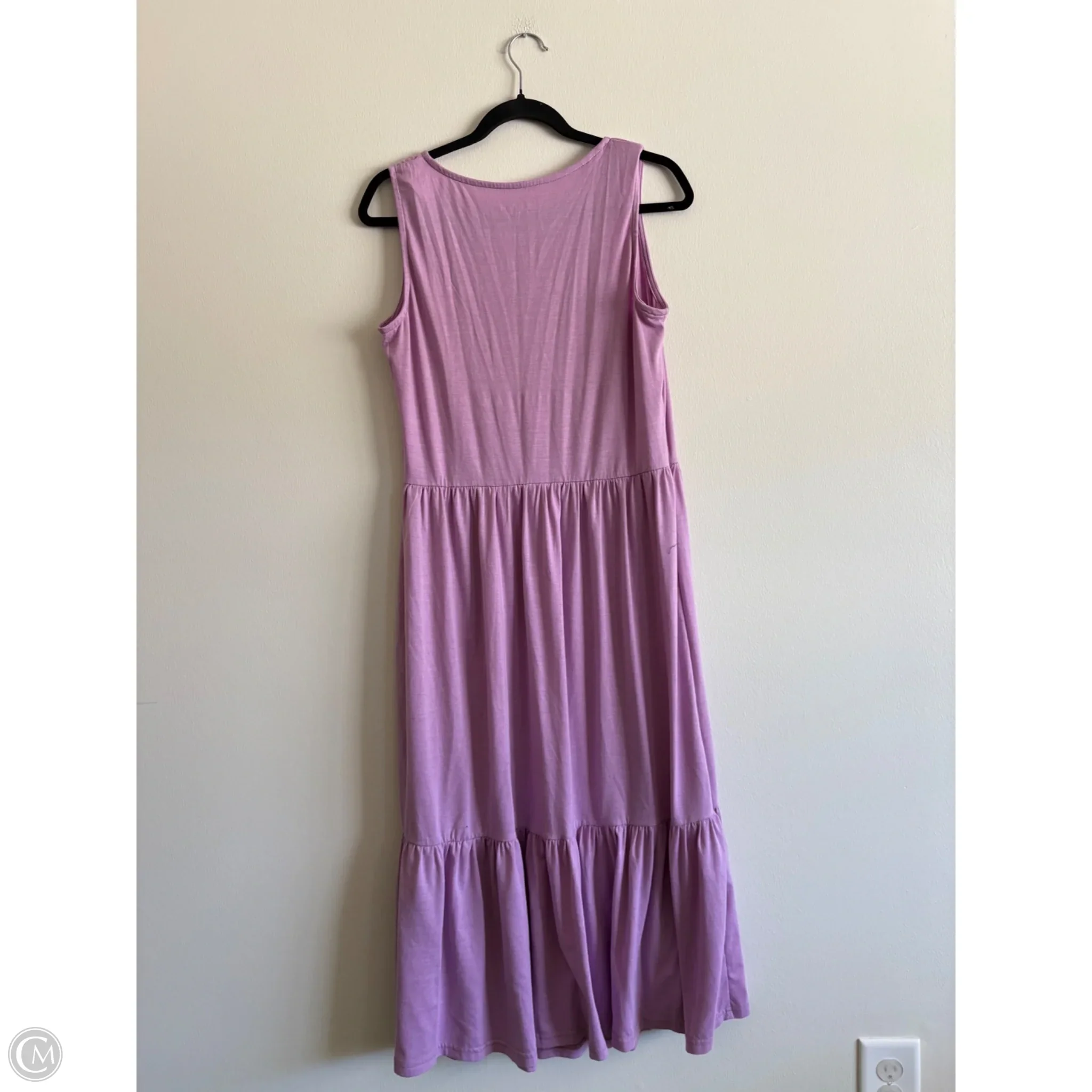 Dress Casual Maxi By Chadwicks In Purple, Size: M - Image 2