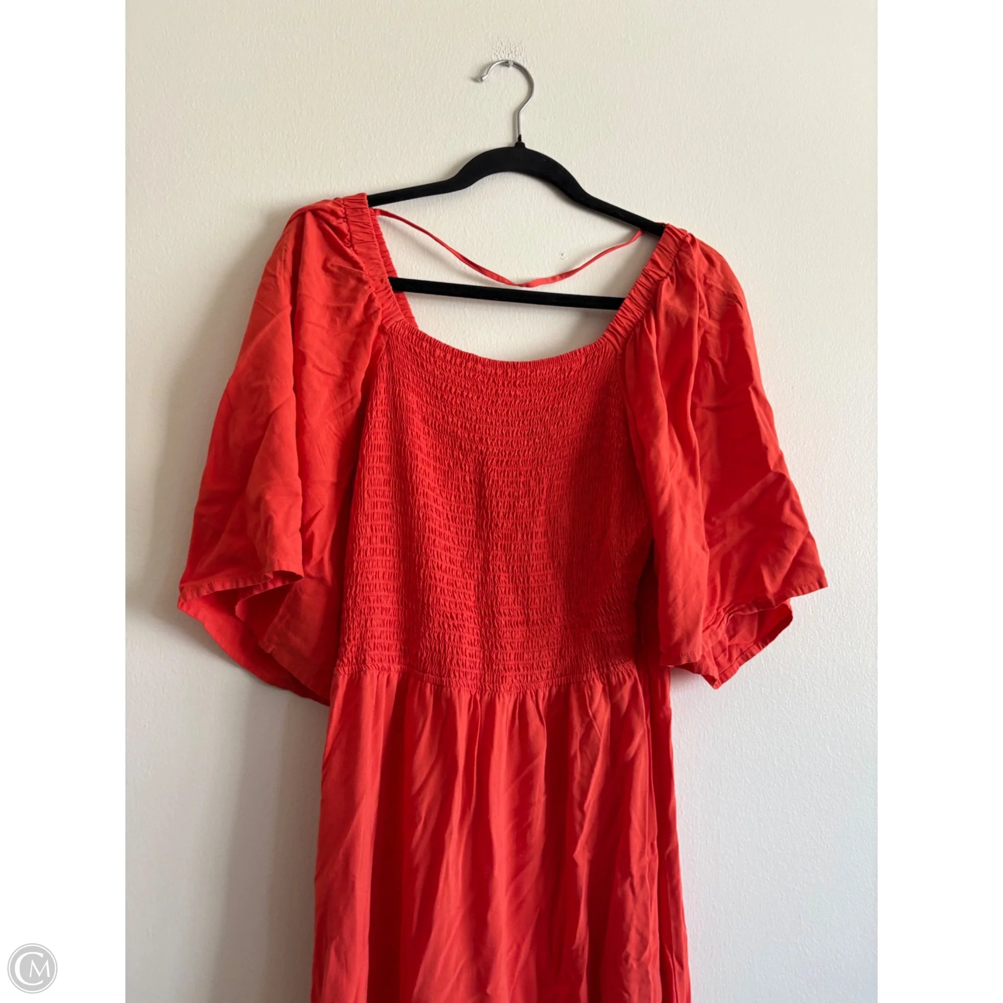 Dress Casual Maxi By Inc In Orange, Size: M - Image 3