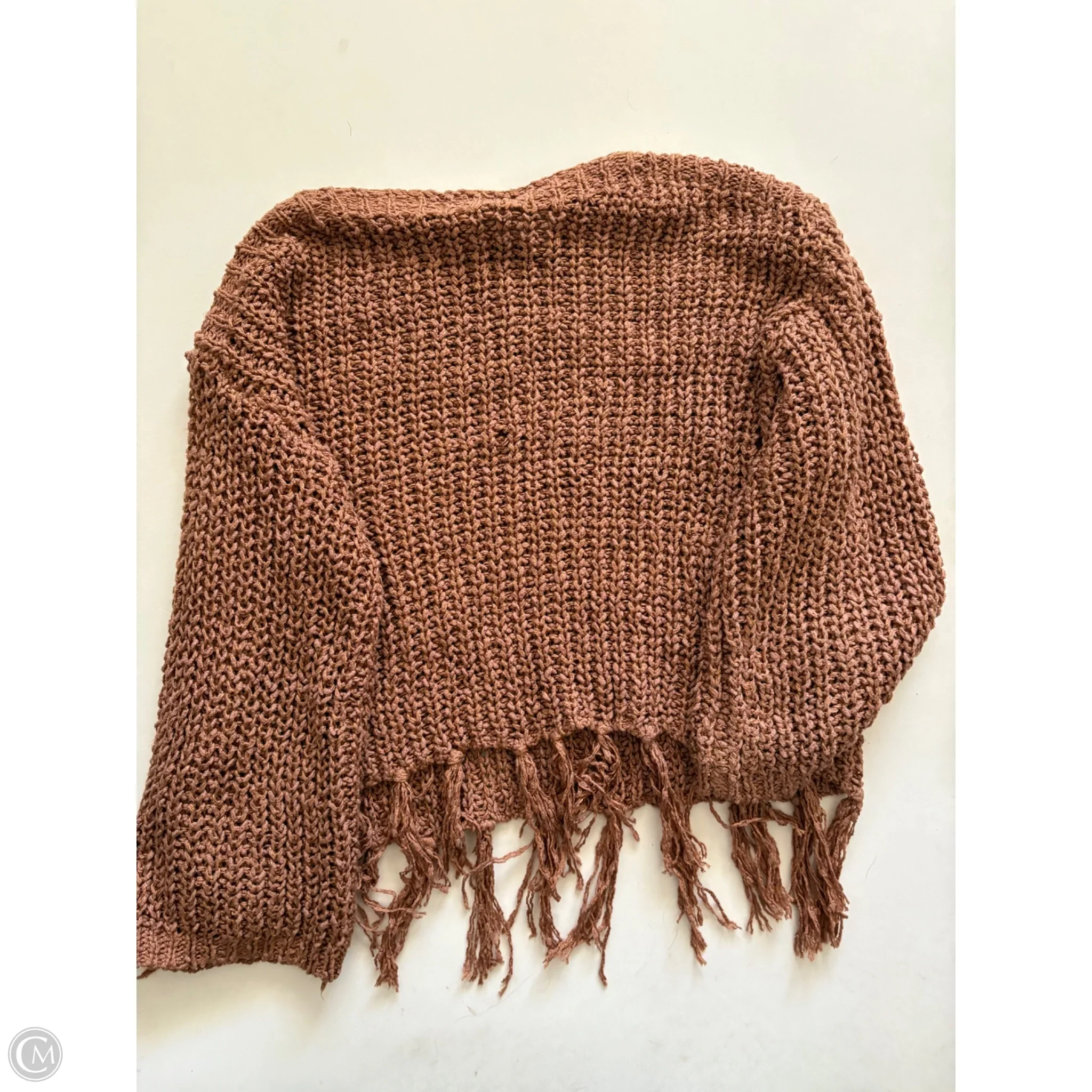 Sweater Short Sleeve By Altard State In Brown, Size: Xs - Image 2