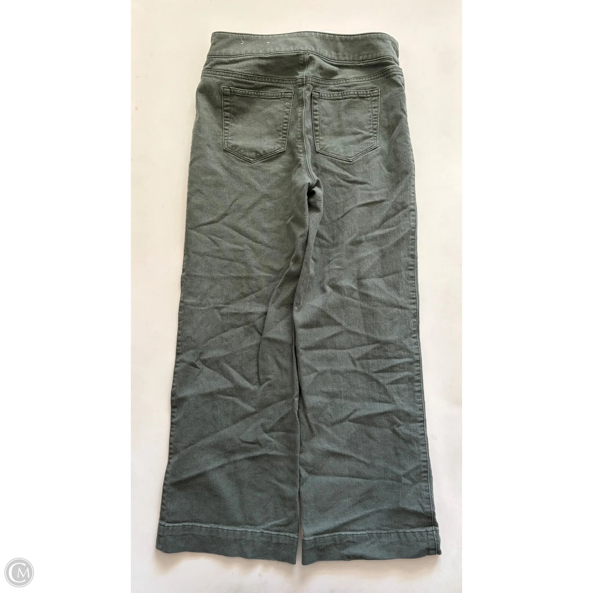 Jeans Wide Leg By Loft In Green, Size: 4p - Image 2