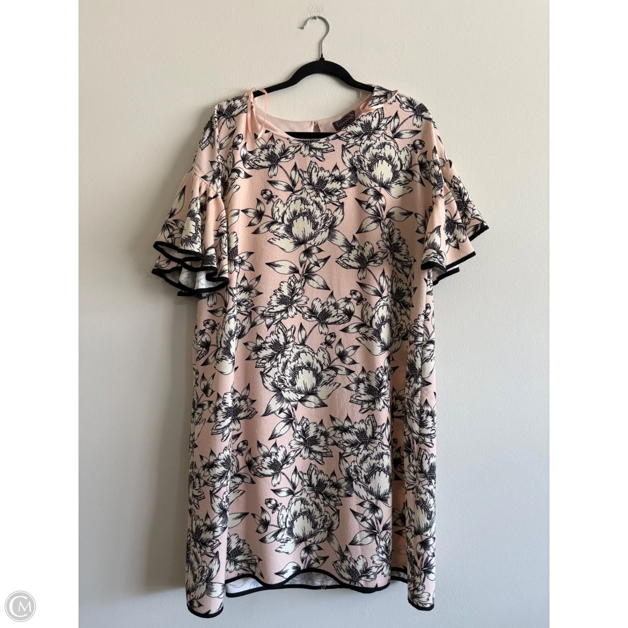 Dress Work By Luxology In Peach, Size: L - Image 1
