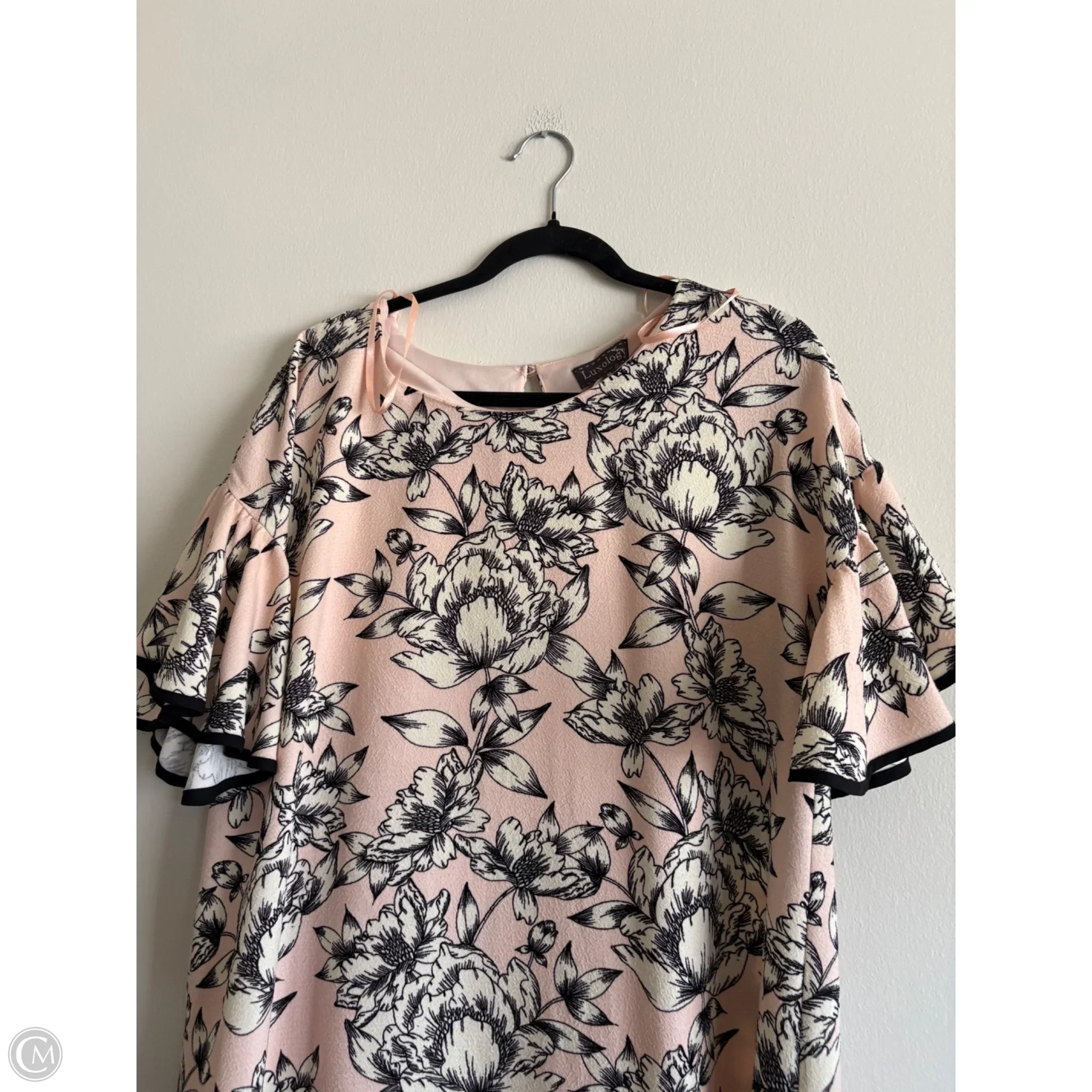 Dress Work By Luxology In Peach, Size: L - Image 3