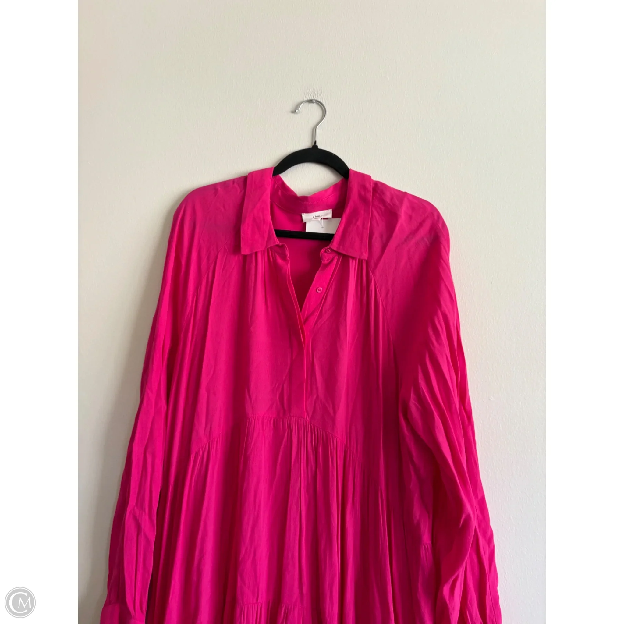 Dress Casual Maxi By A Loves A In Pink, Size: Xl - Image 3