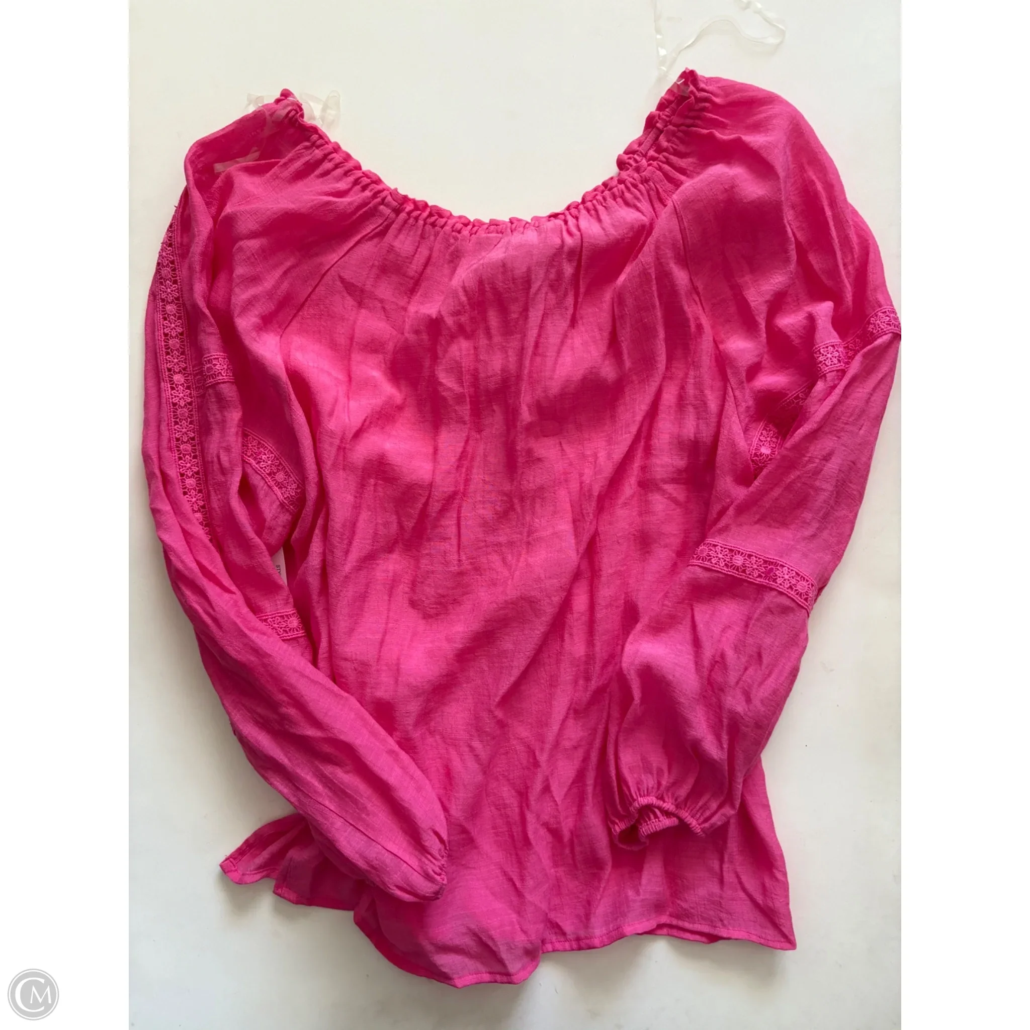 Top Long Sleeve By Counterparts In Pink, Size: Xl - Image 2