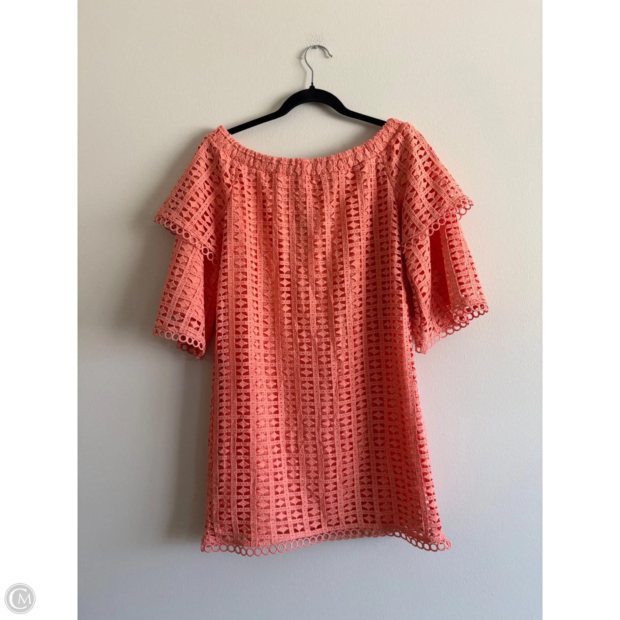 Dress Work By Pink Lily In Orange, Size: M - Image 2