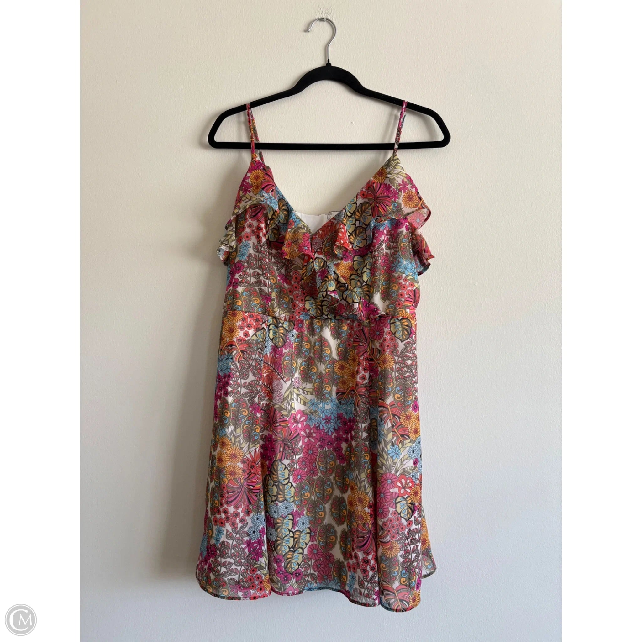 Dress Casual Short By Bar Iii In Floral Print, Size: L - Image 1