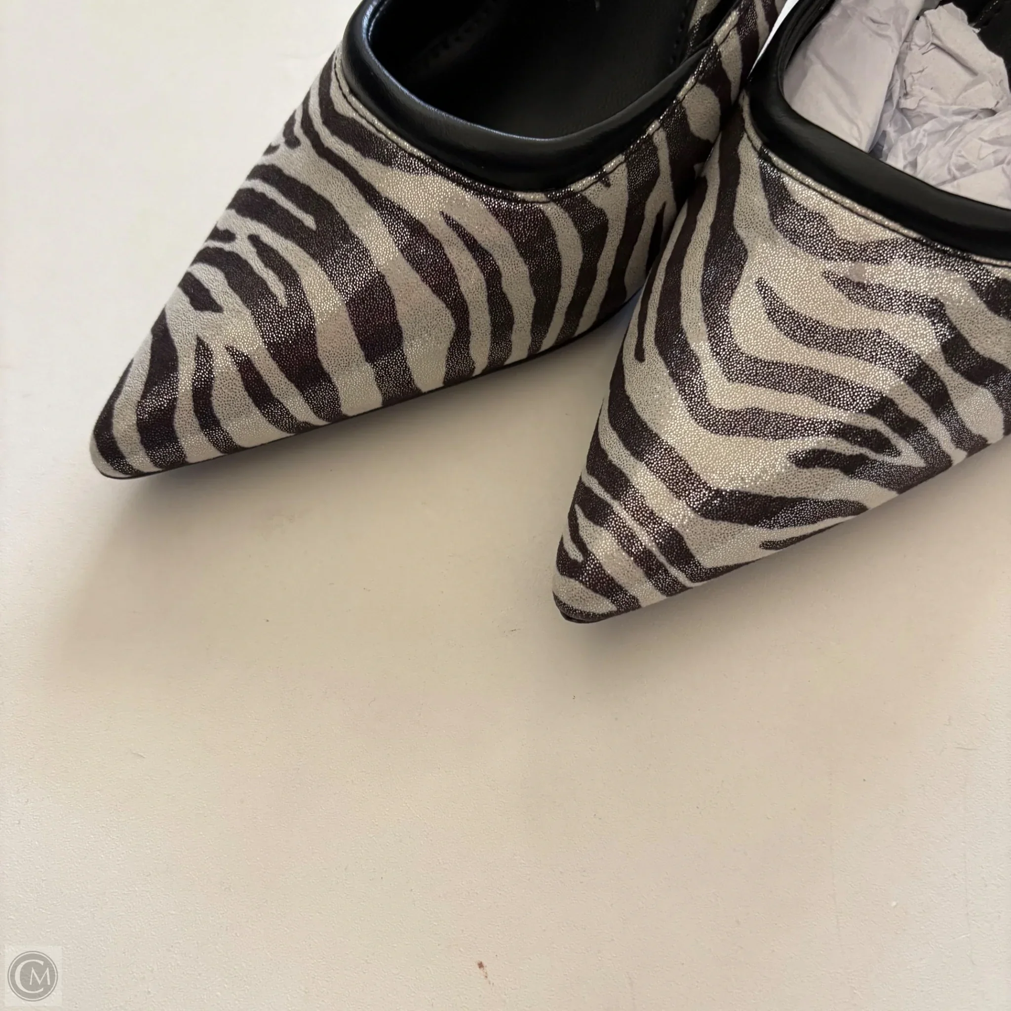 Shoes Heels Kitten By New York And Co In Animal Print, Size: 9 - Image 3