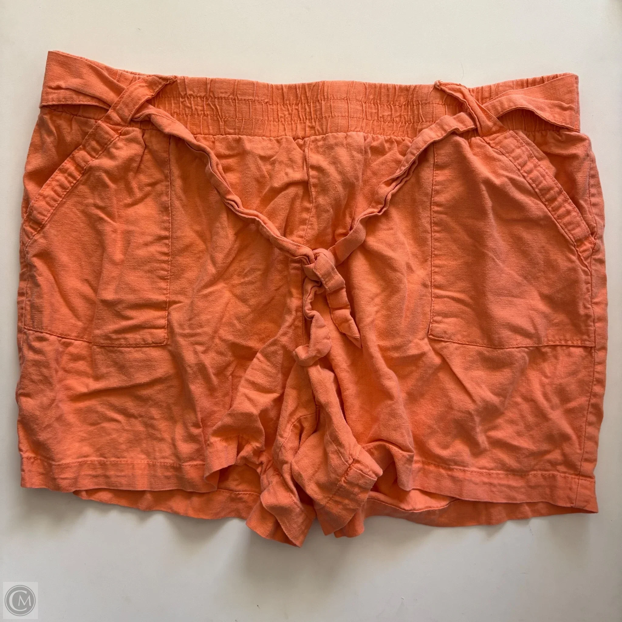 Shorts By Cato In Orange, Size: 18 - Image 1