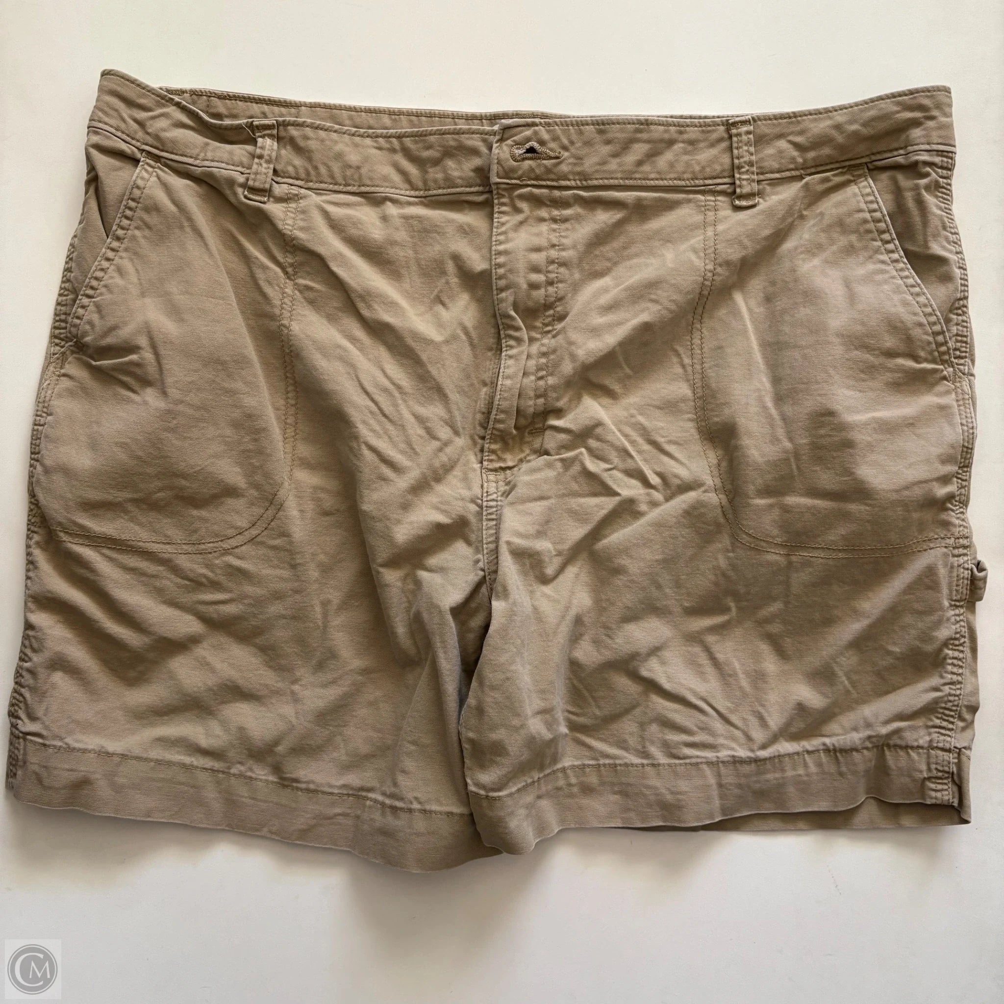 Shorts By Lee In Tan, Size: 18 - Image 1