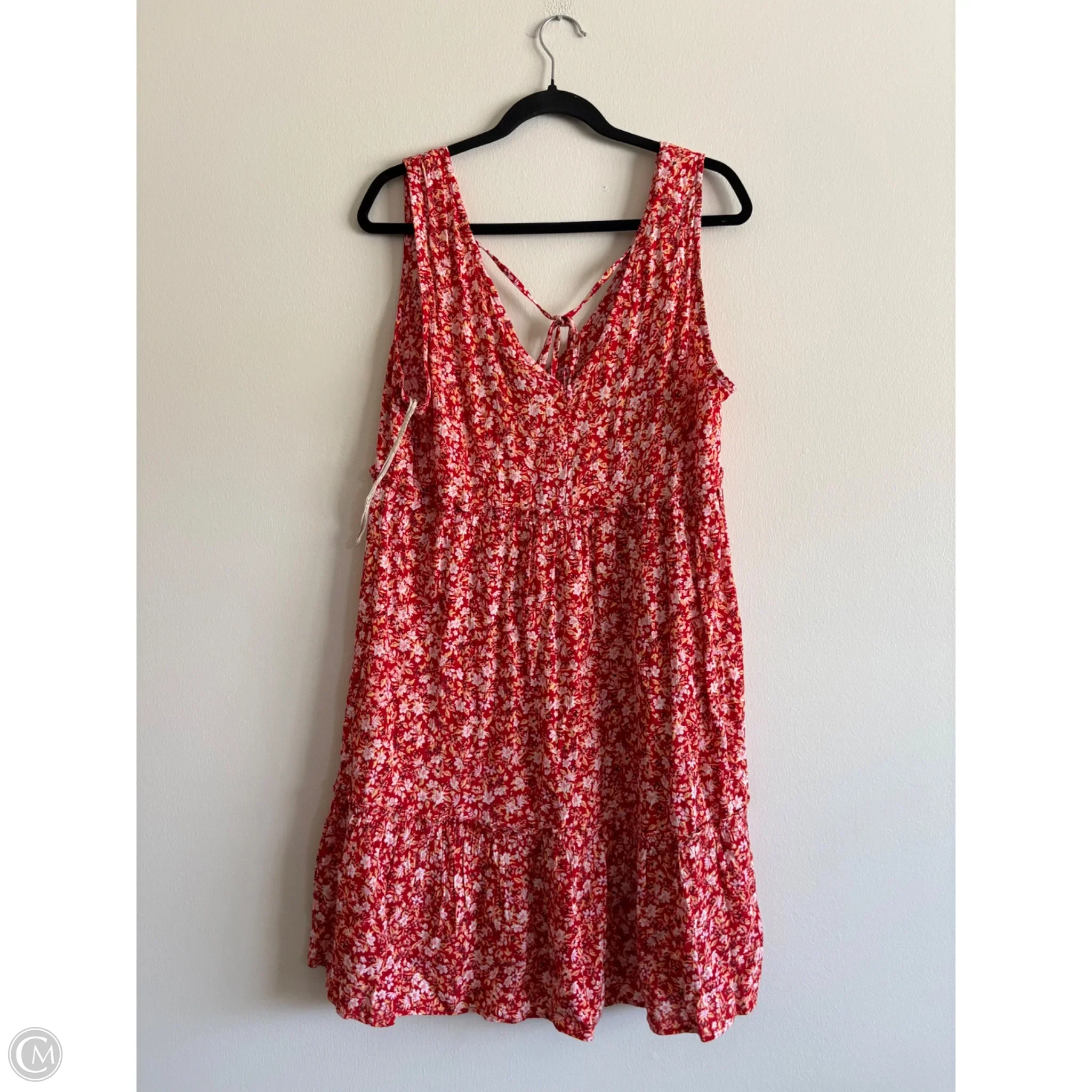 Dress Casual Midi By True Craft In Red, Size: 1x - Image 2
