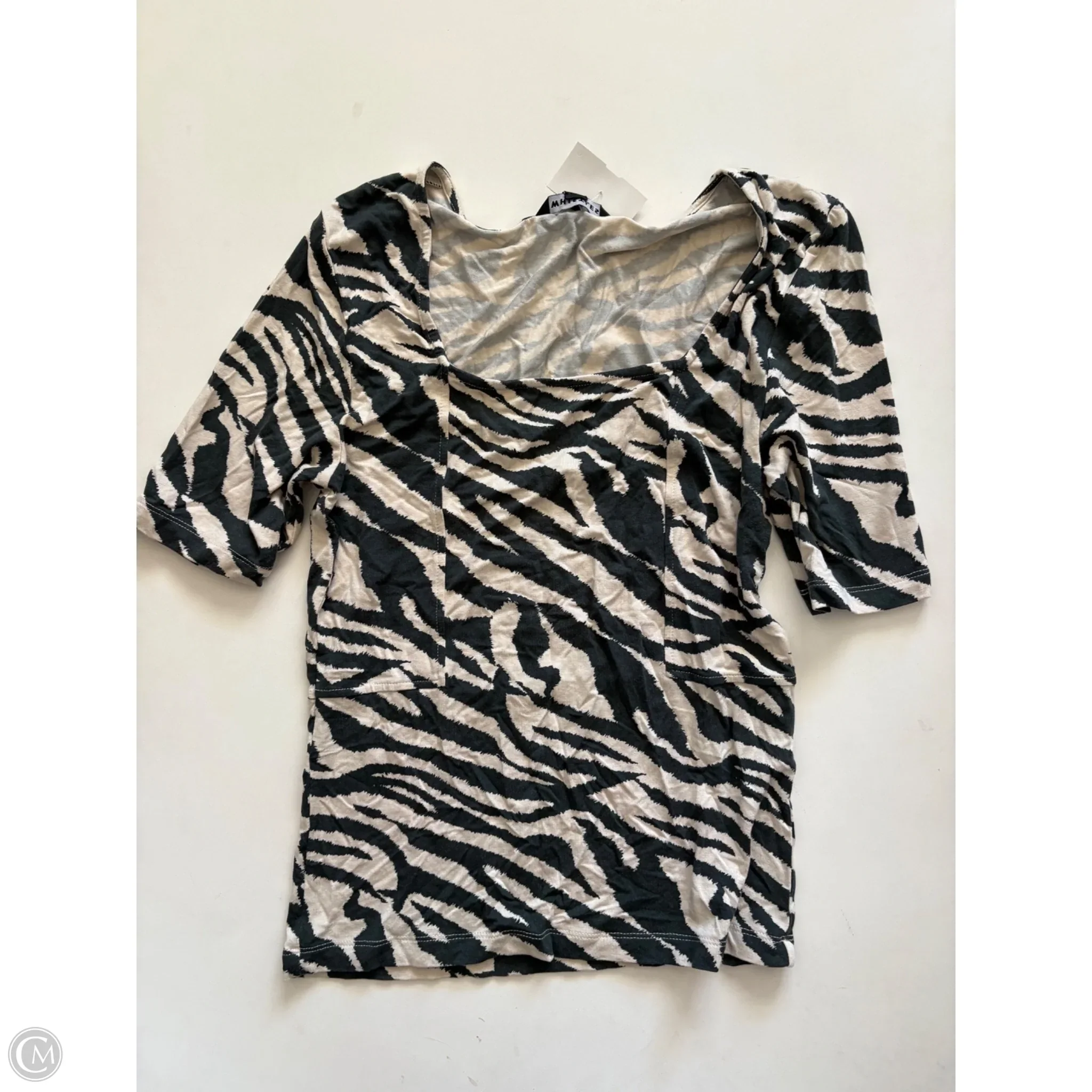 Top Short Sleeve By cHISTLES In Animal Print, Size: M - Image 1