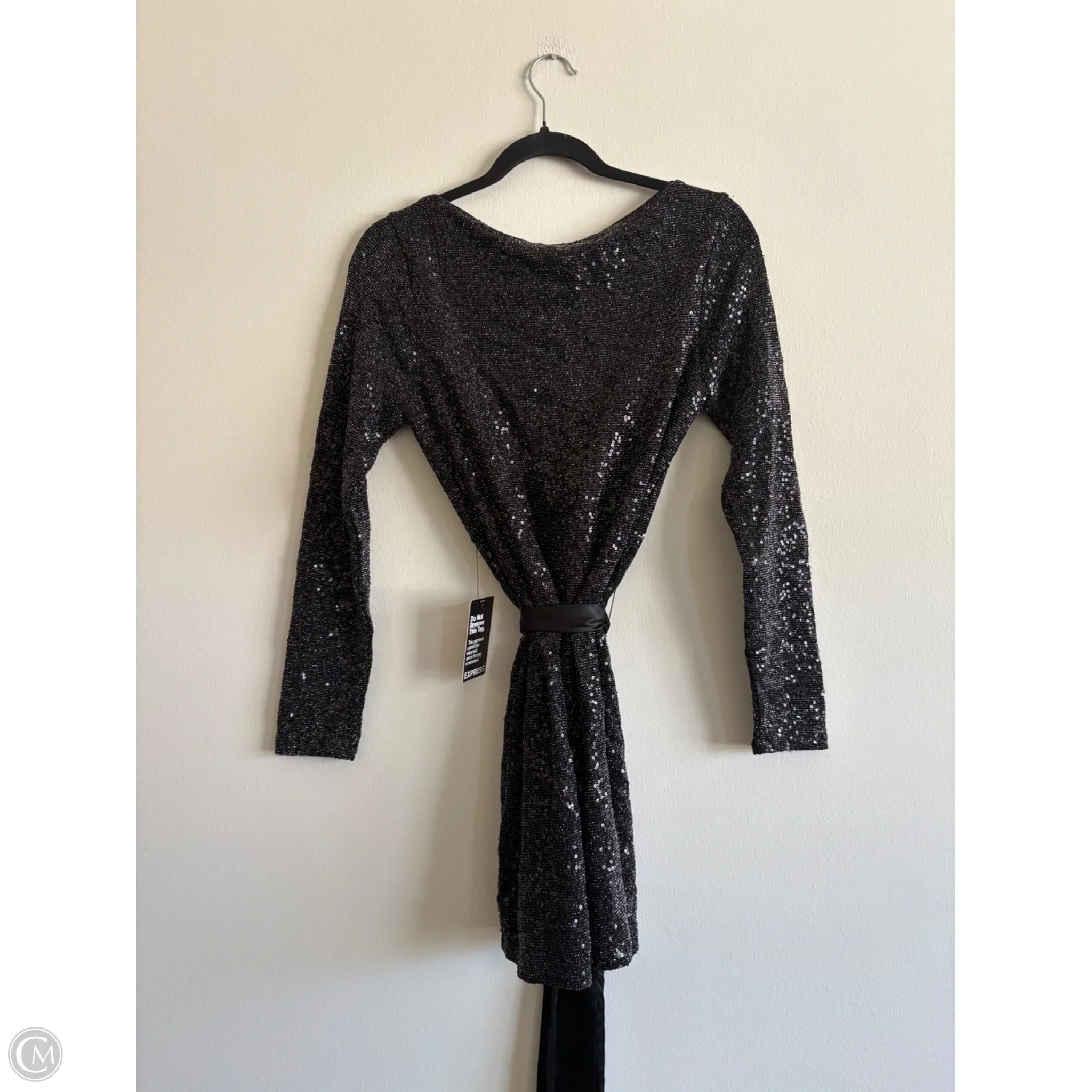 Dress Party Midi By Express In Black, Size: S - Image 2