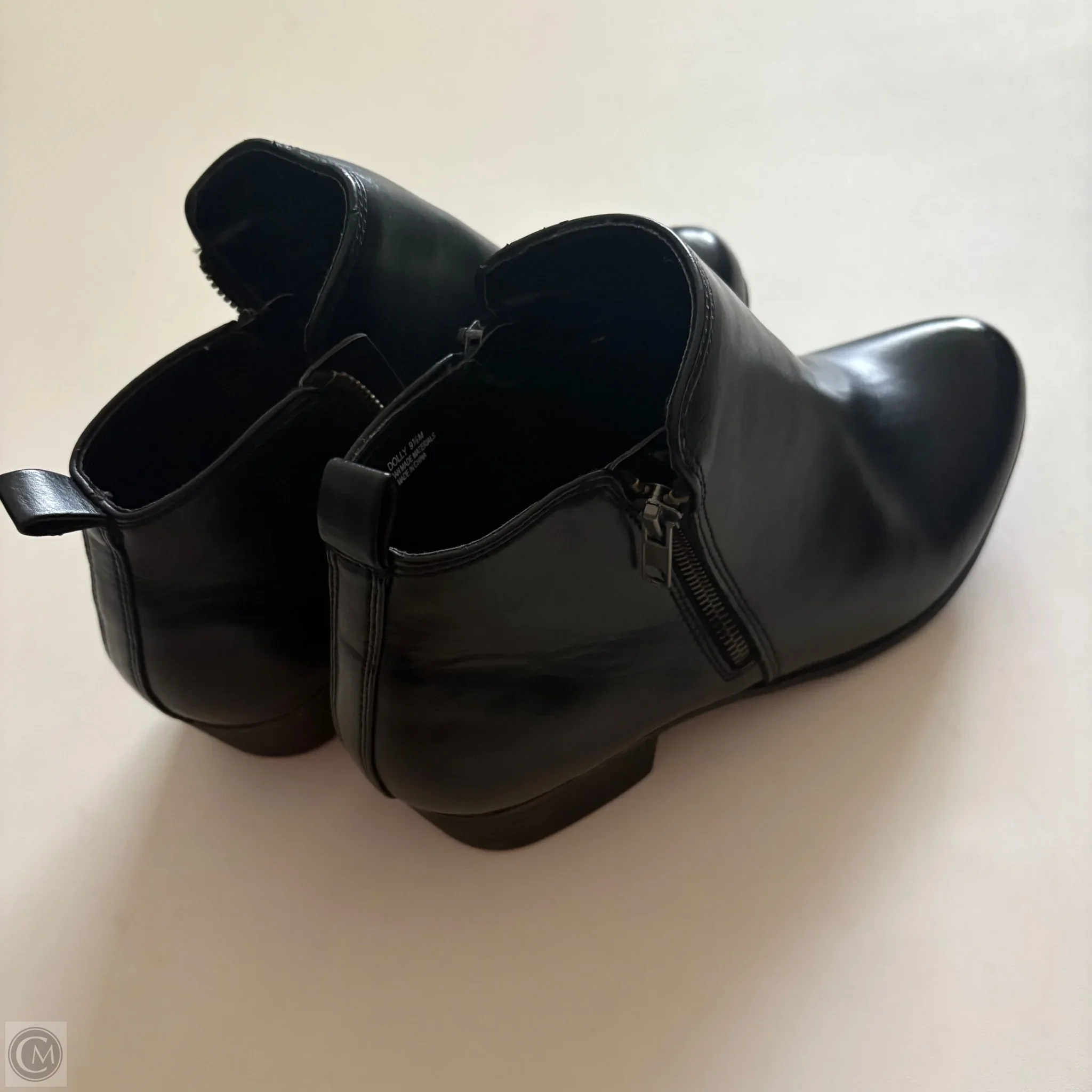 Boots Ankle Heels By Dunes In Black, Size: 9.5 - Image 2