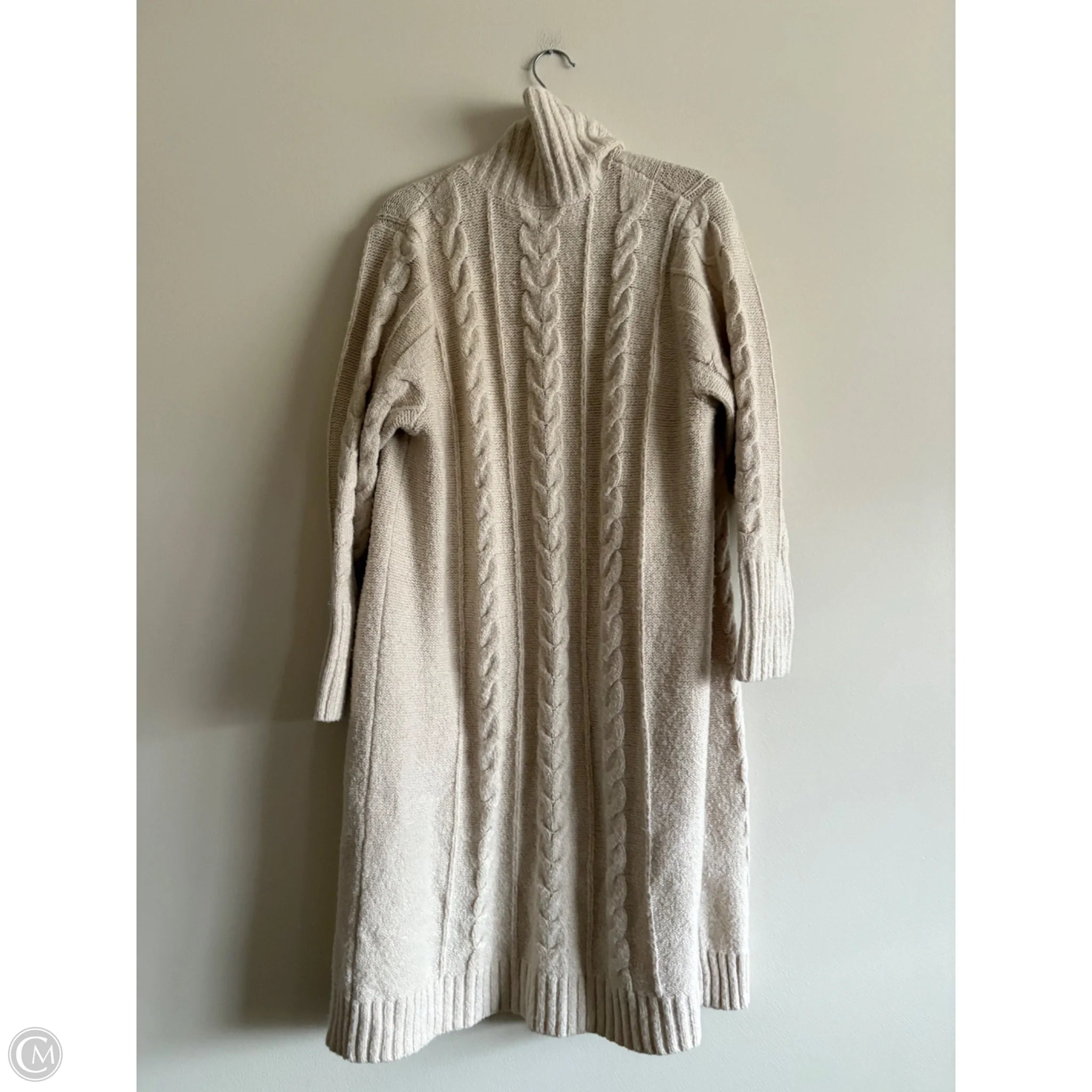 Sweater Cardigan By Torrid In Cream, Size: 2x - Image 2