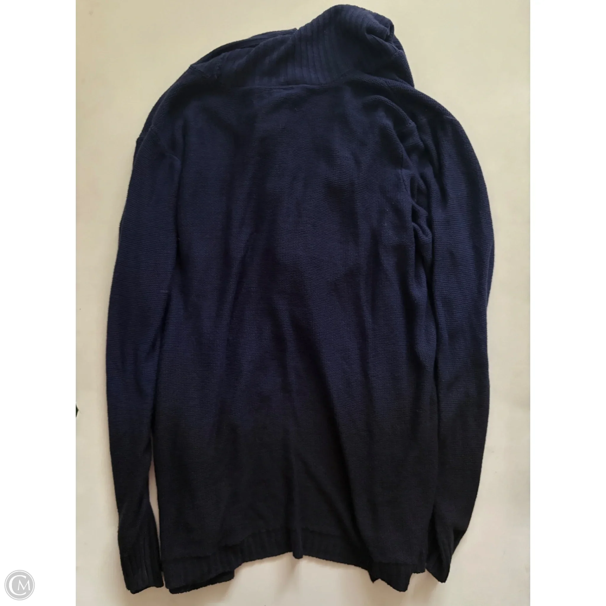 Sweater Cardigan By Torrid In Navy, Size: 1x - Image 2
