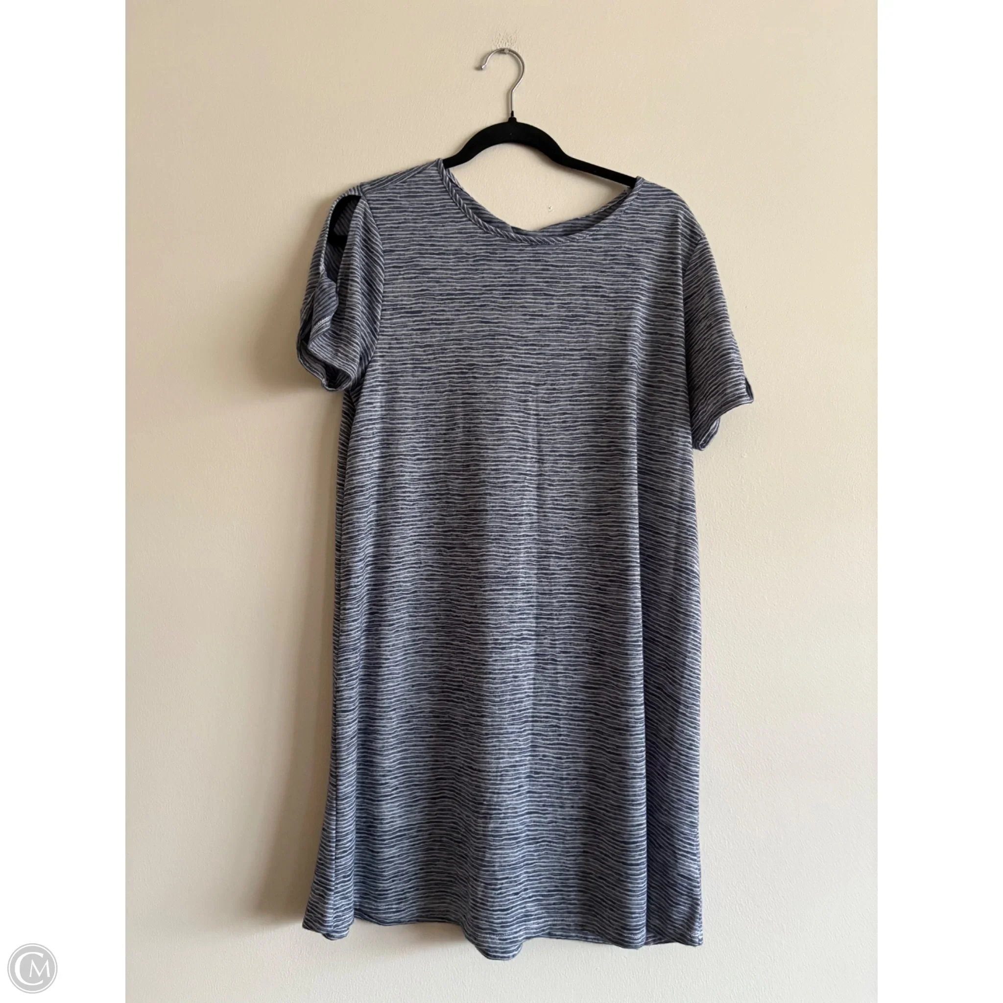 Dress Casual Midi By Ruby Rd In Blue, Size: M - Image 1