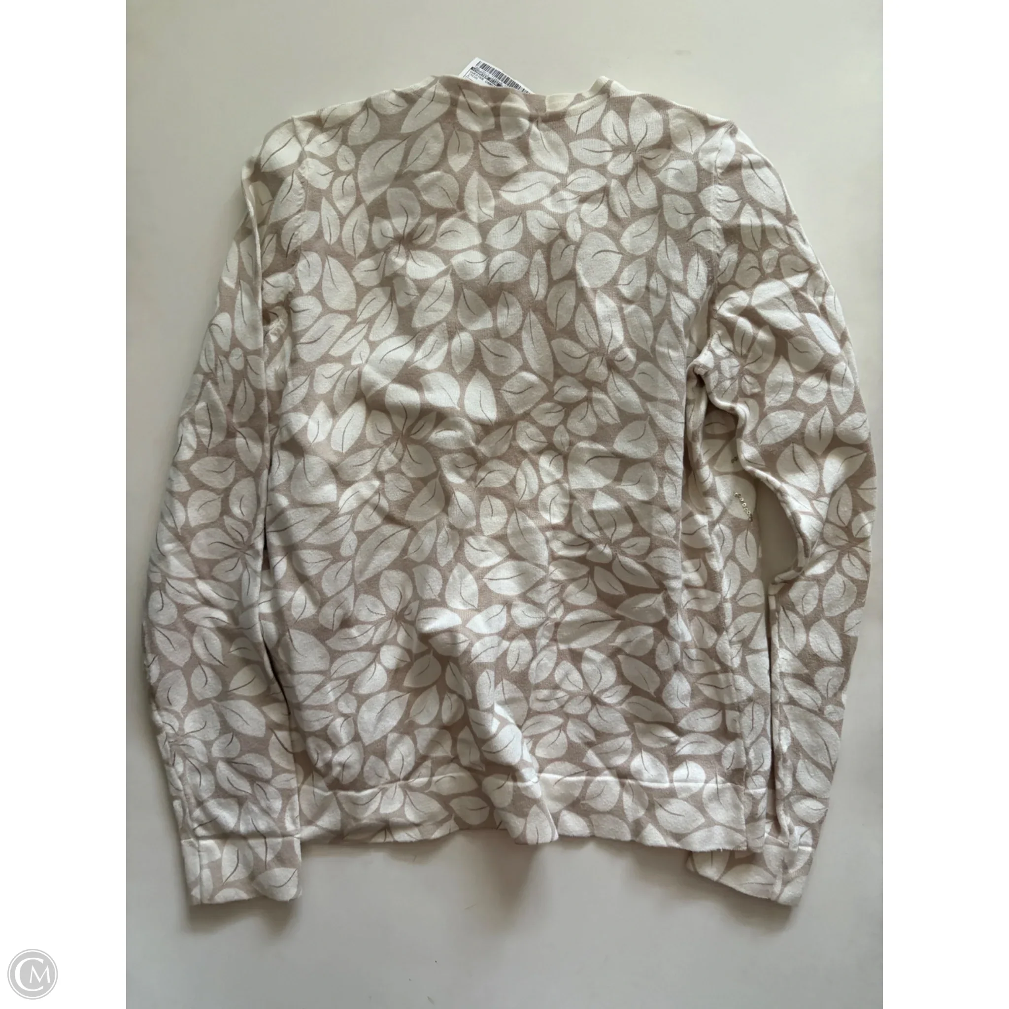 Sweater Cardigan By Charter Club In Cream, Size: M - Image 2
