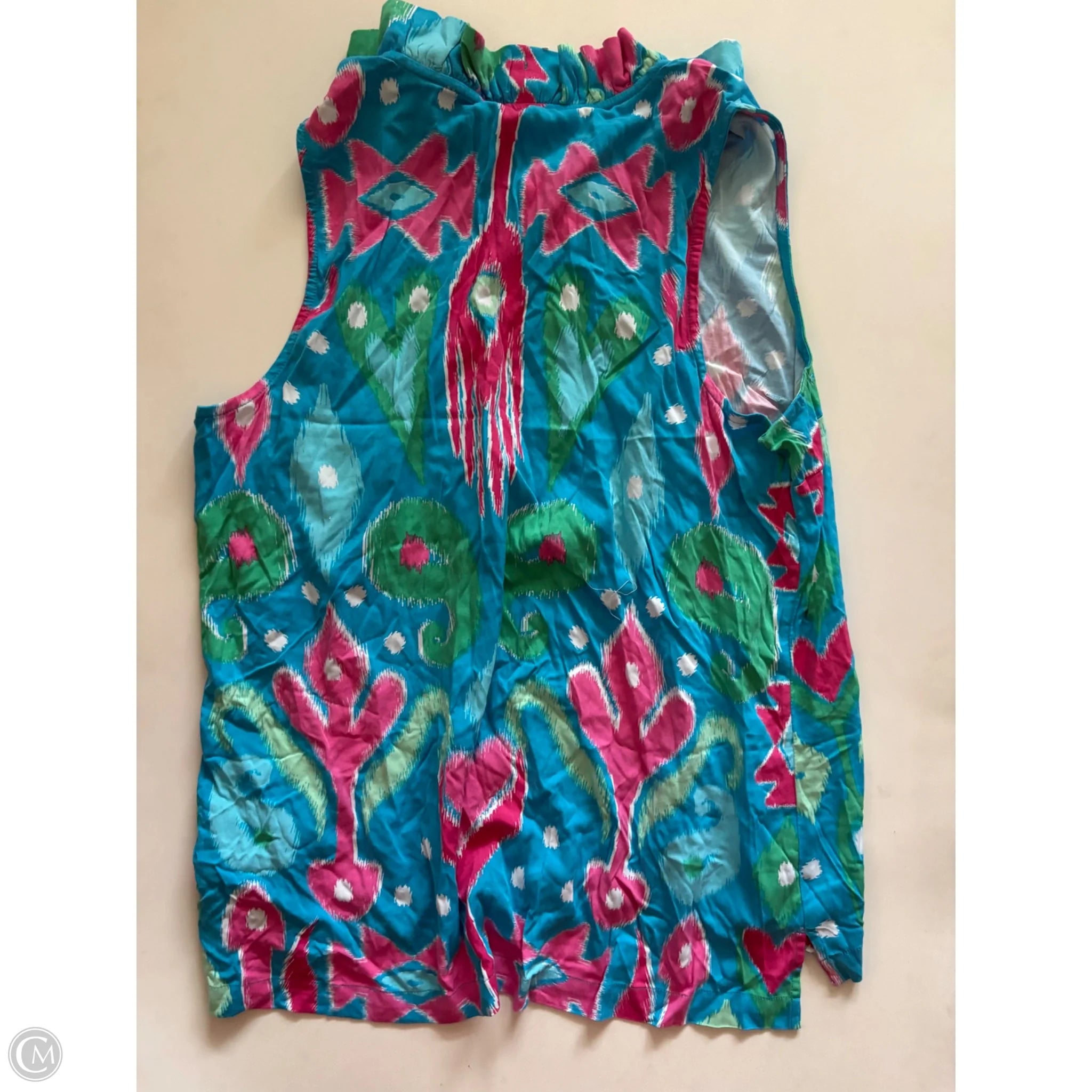 Top Sleeveless By Crown And Ivy In Blue, Size: Xl - Image 2