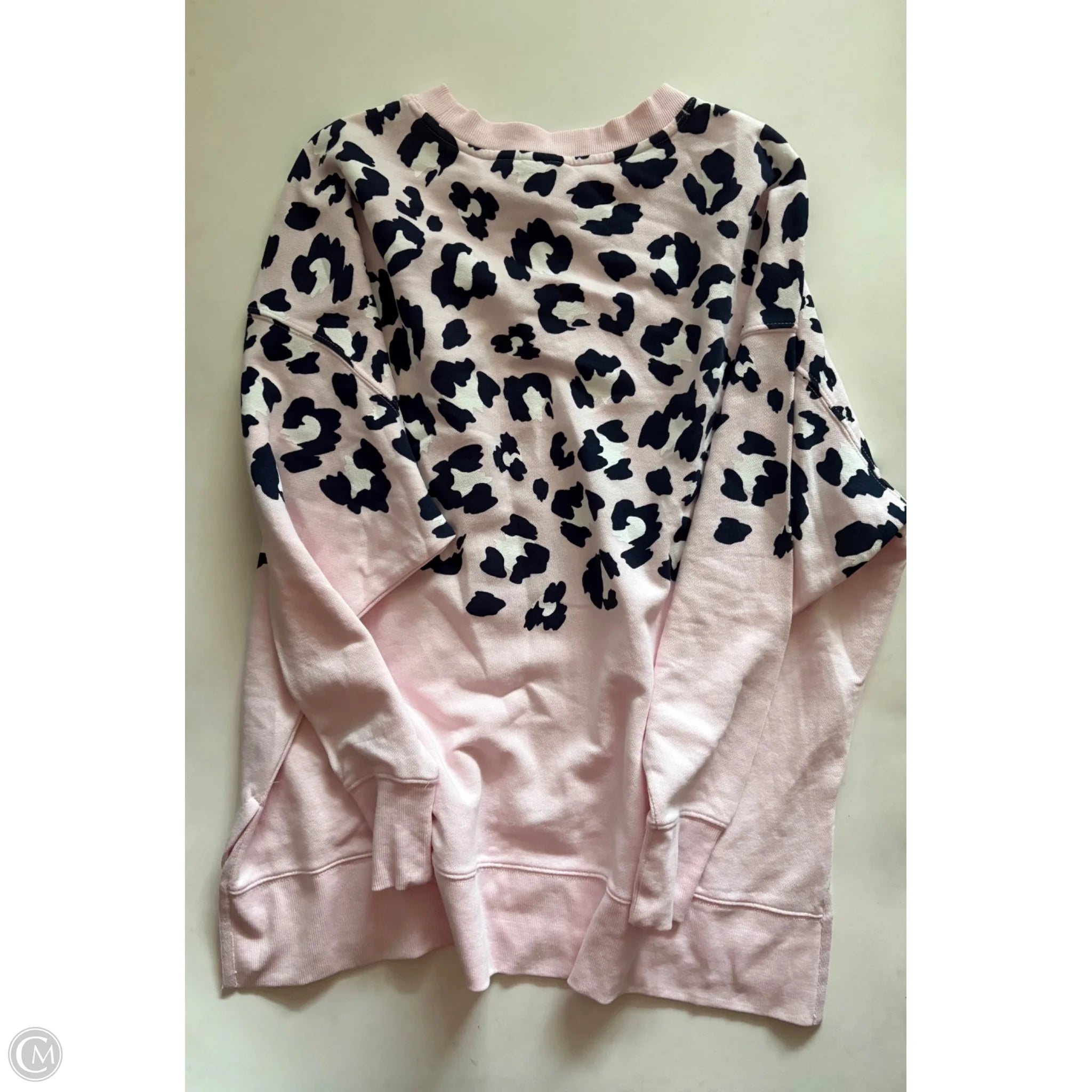 Sweatshirt Crewneck By Crown And Ivy In Animal Print, Size: L - Image 2