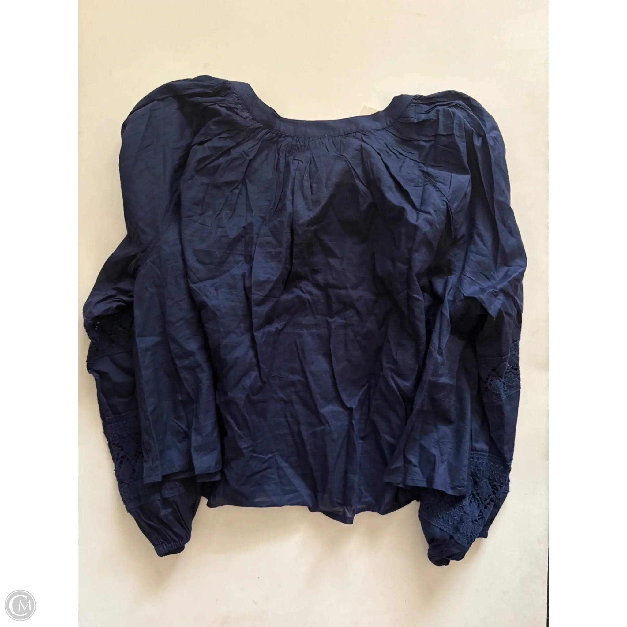 Top Long Sleeve By Aerie In Navy, Size: Xs - Image 2