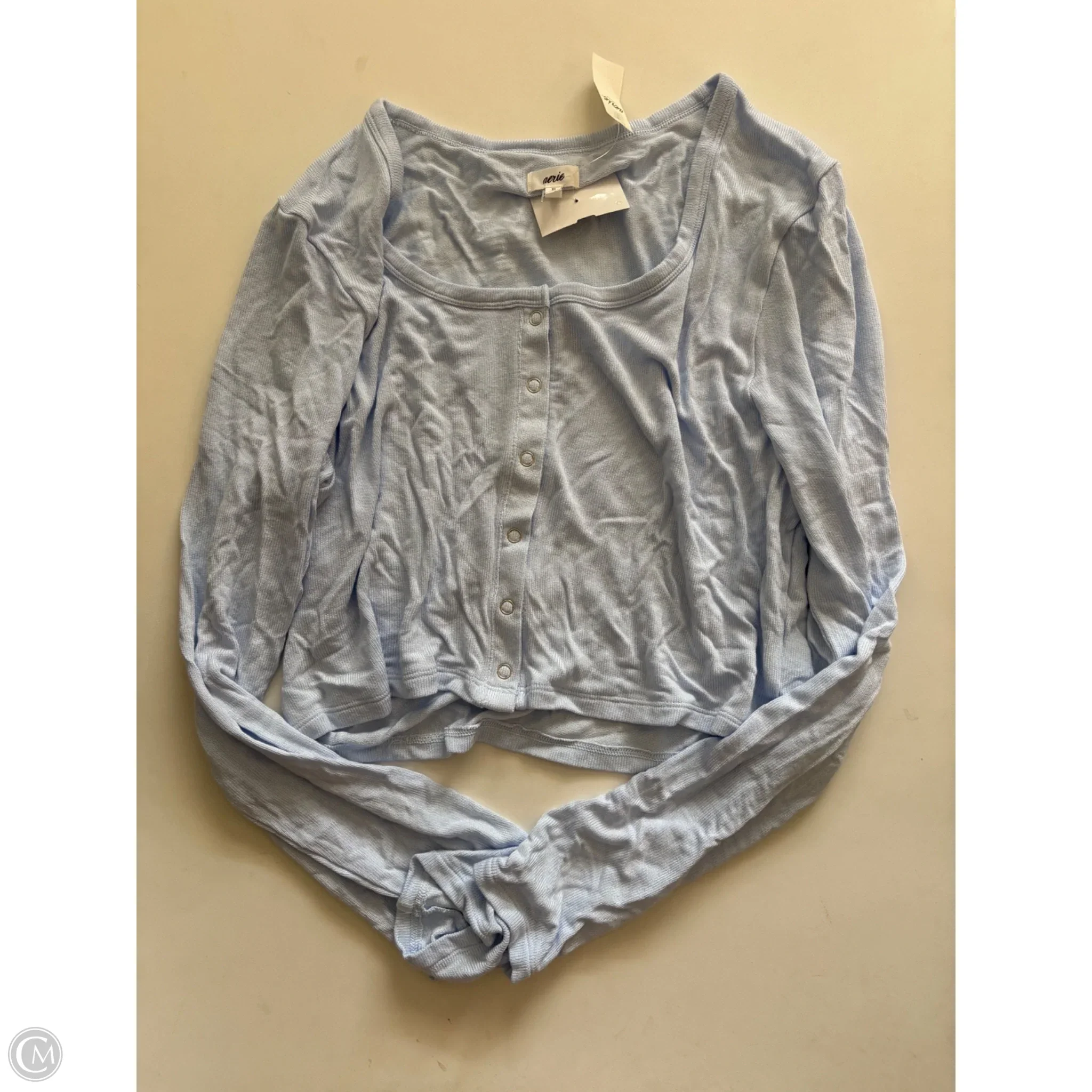 Sweater Cardigan By Aerie In Purple, Size: Xl - Image 1