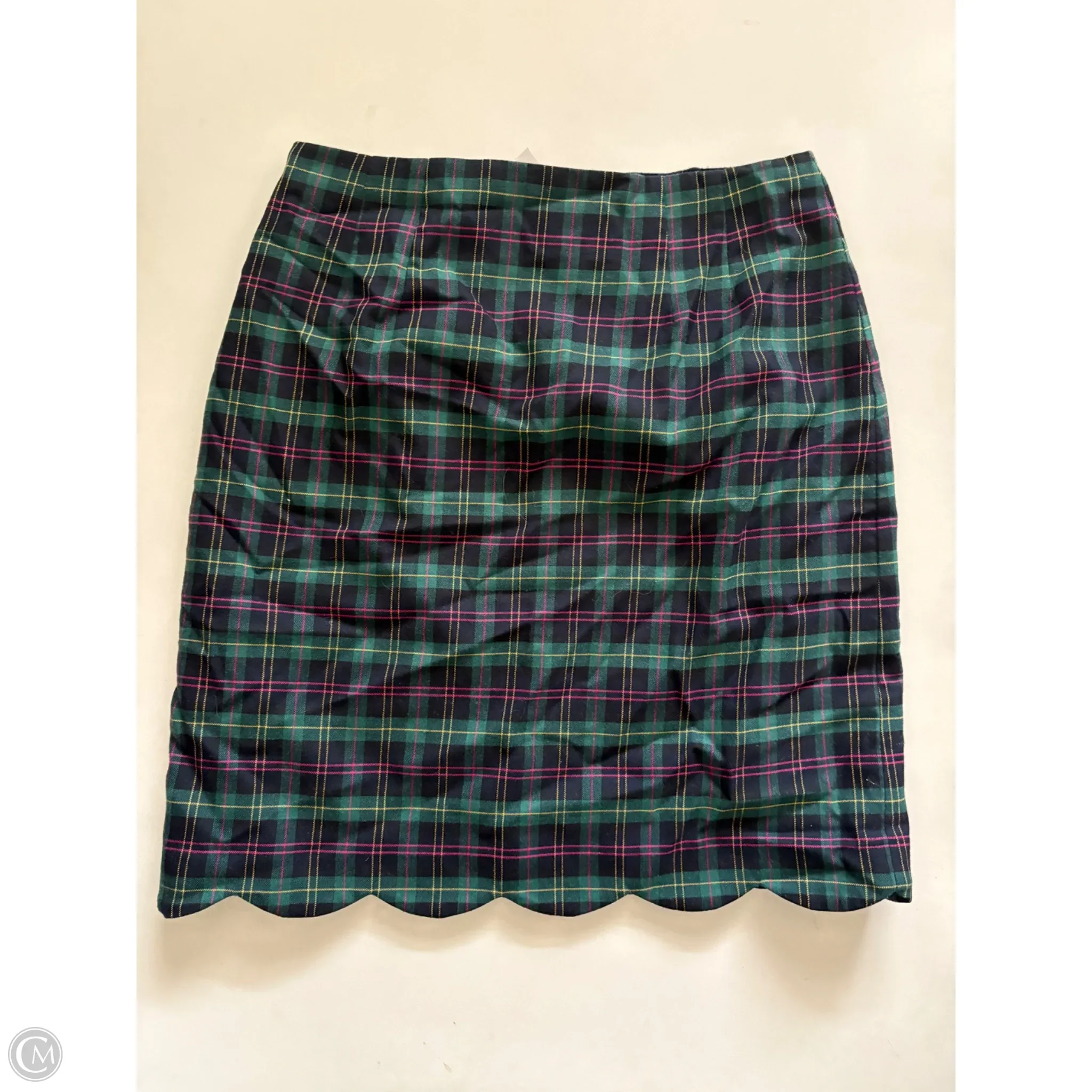 Skirt Mini & Short By Talbots In Plaid Pattern, Size: 6 - Image 2