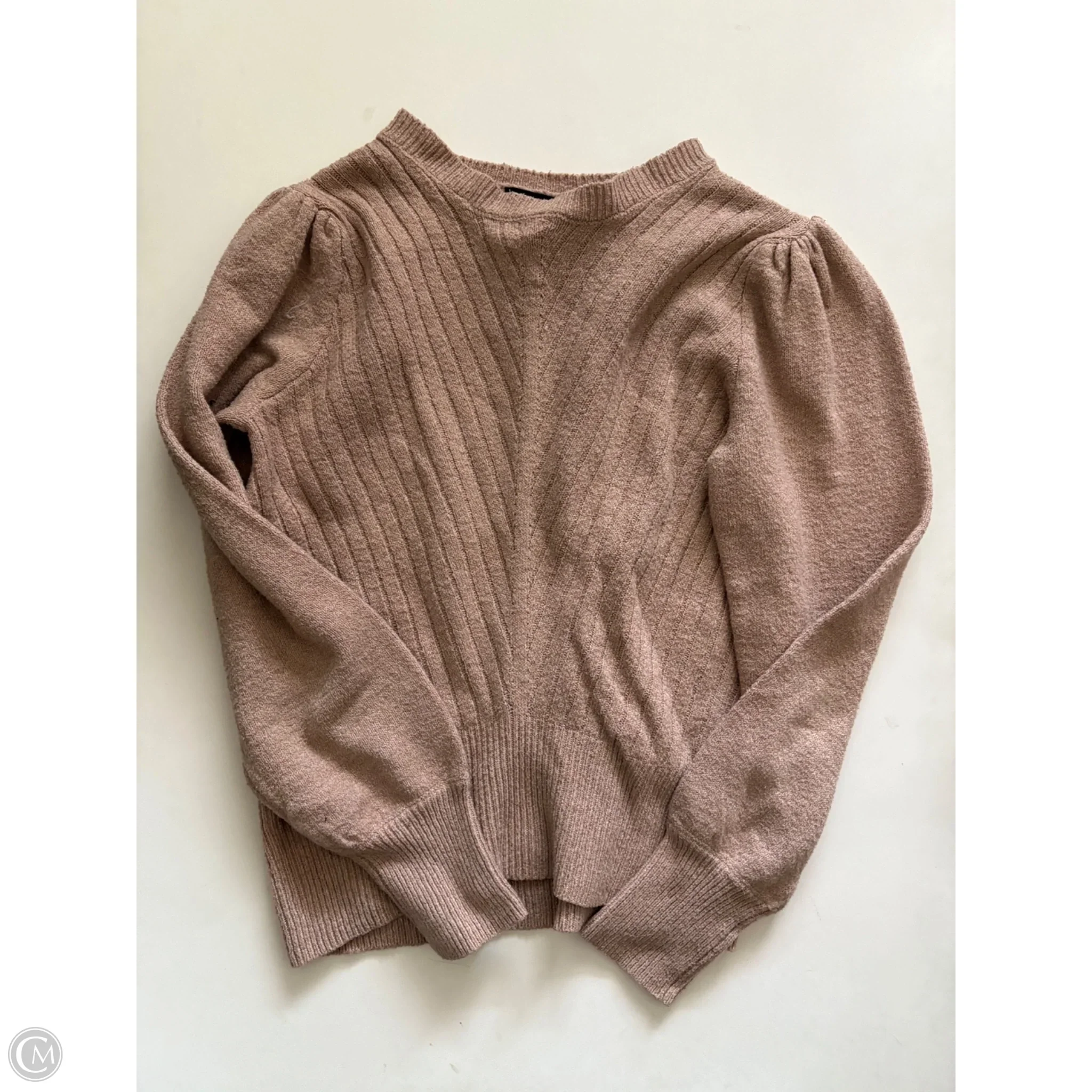 Sweater By Kathy Ireland In Brown, Size: M - Image 1