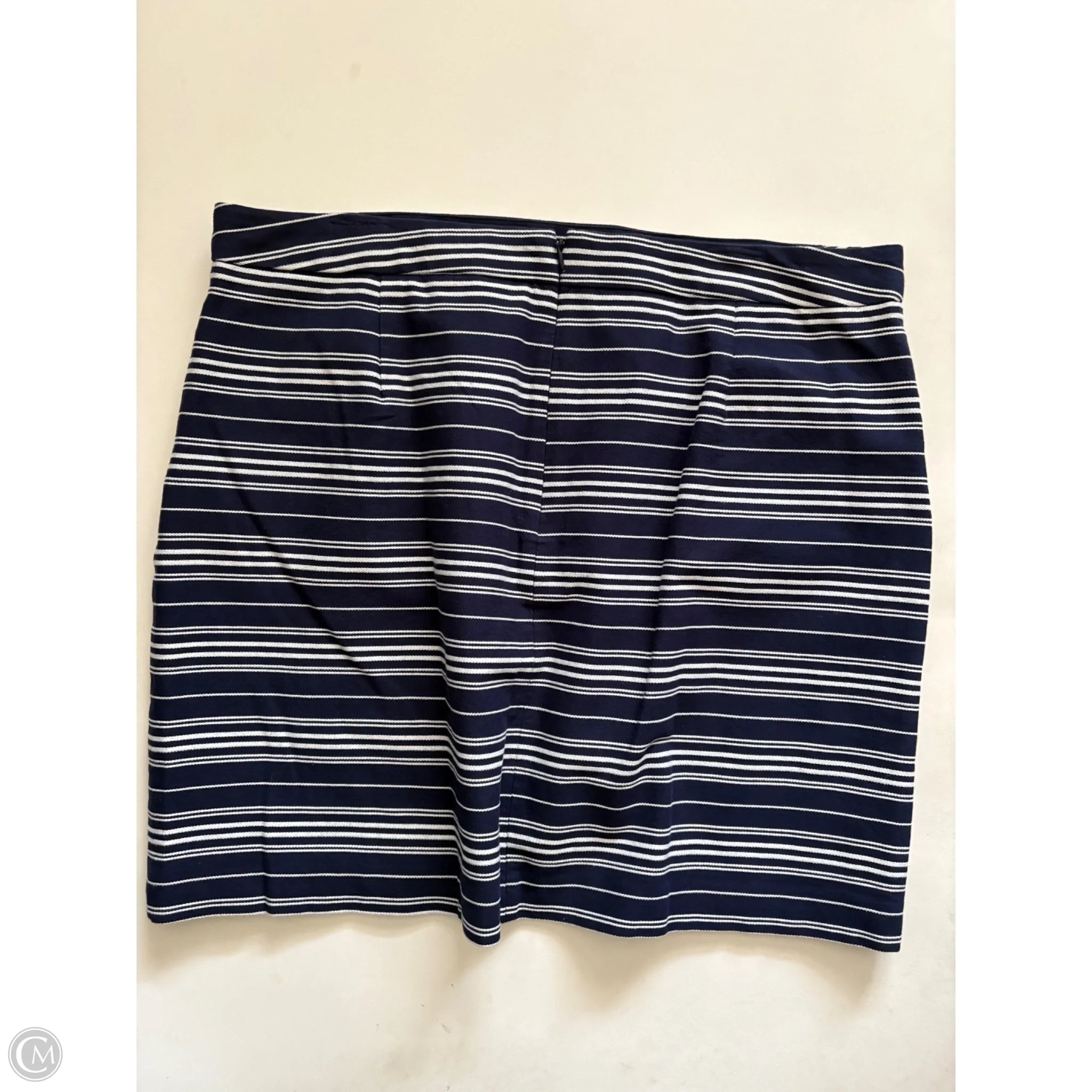 Skirt Midi By Loft In Striped Pattern, Size: 14 - Image 2