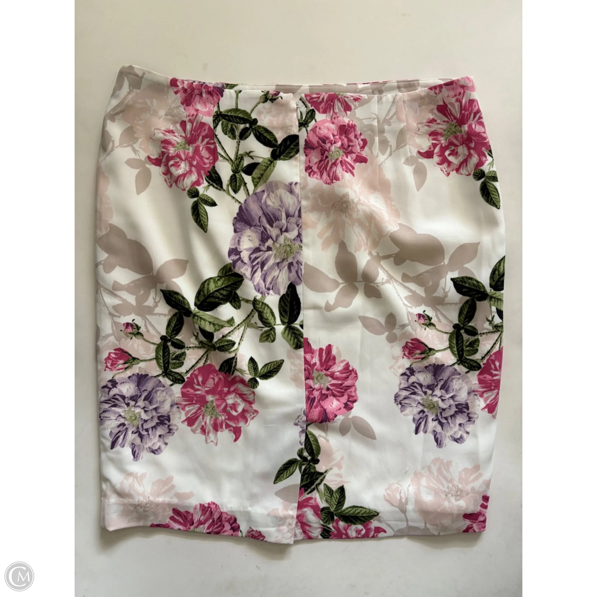 Skirt Midi By Ann Taylor In Floral Print, Size: 14 - Image 2