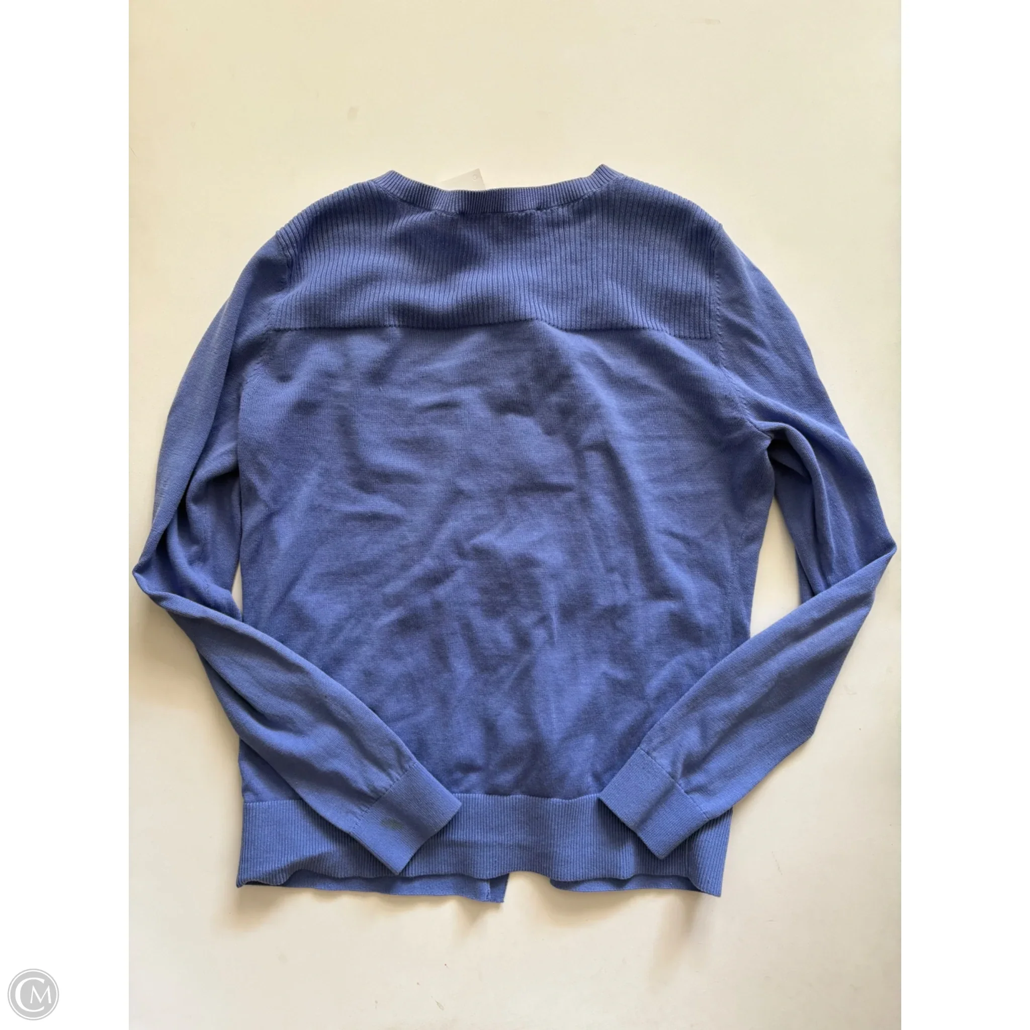Sweater Cardigan By Loft In Purple, Size: Sp - Image 2
