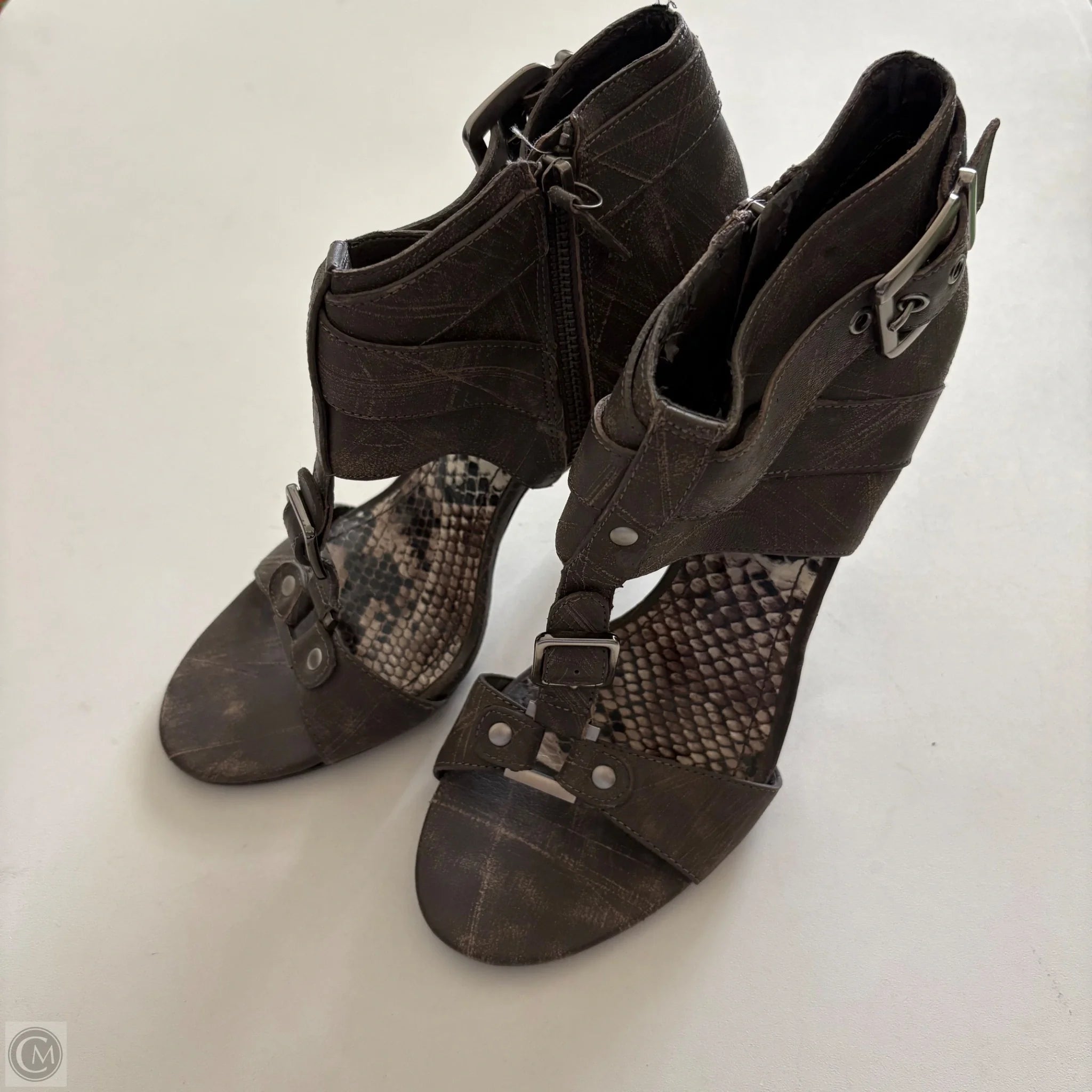 Shoes Heels Block By Gianni Bini In Brown, Size: 8 - Image 1