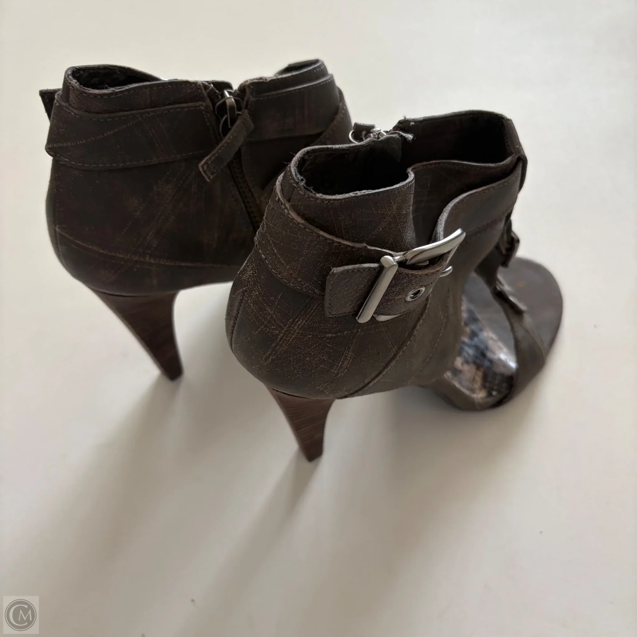 Shoes Heels Block By Gianni Bini In Brown, Size: 8 - Image 2