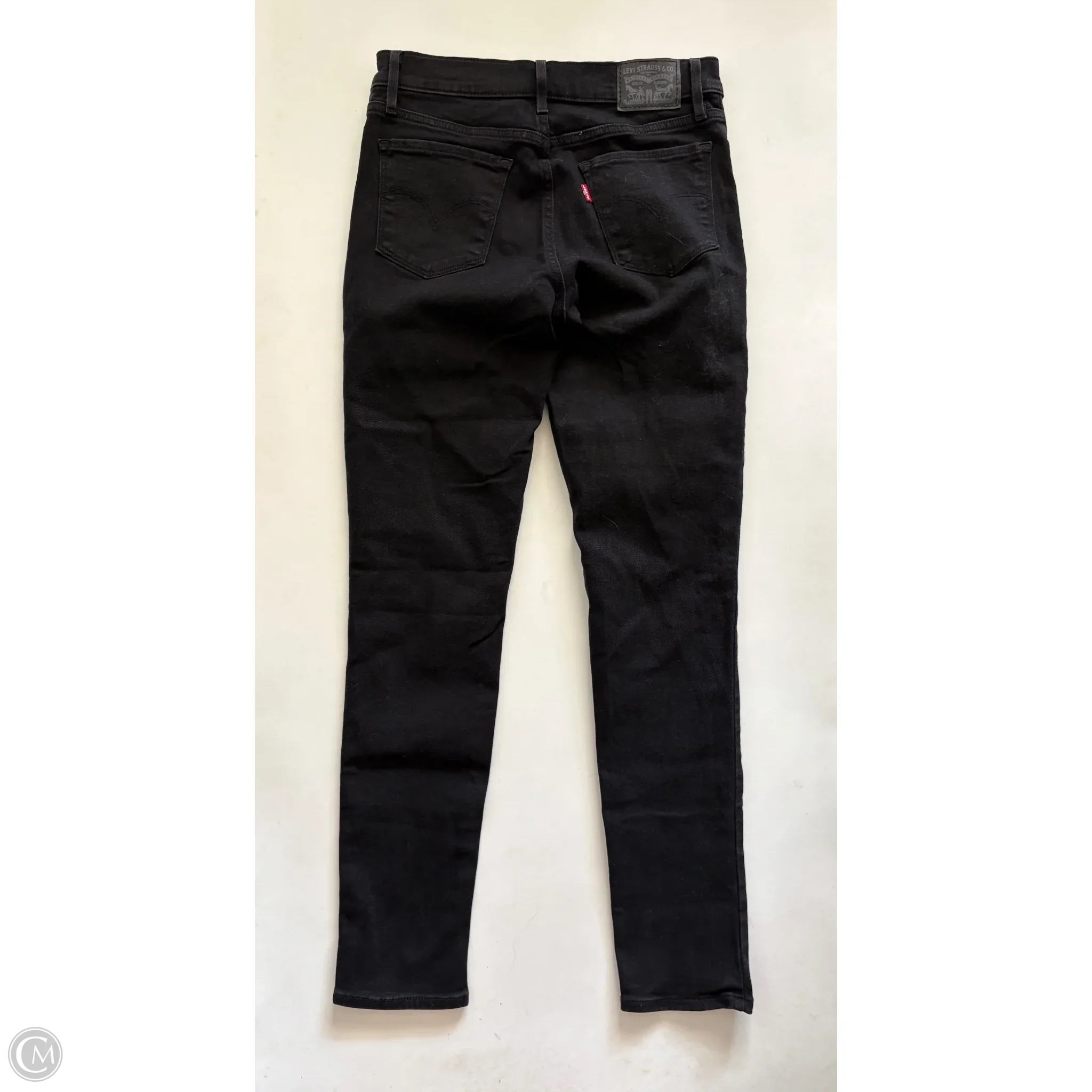 Jeans Skinny By Levis In Black, Size: 4 - Image 2