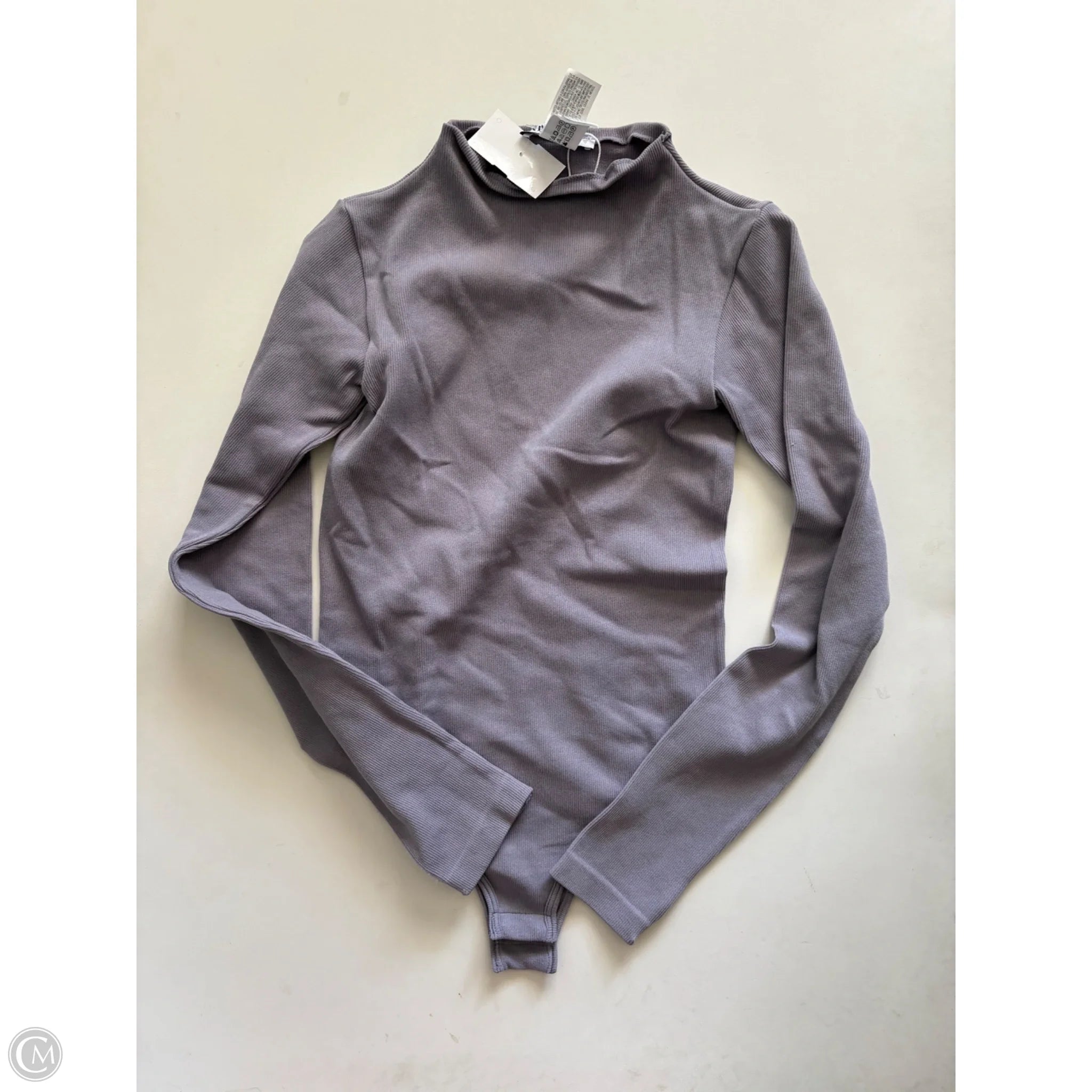 Top Long Sleeve By Zara In Purple, Size: Xs - Image 1