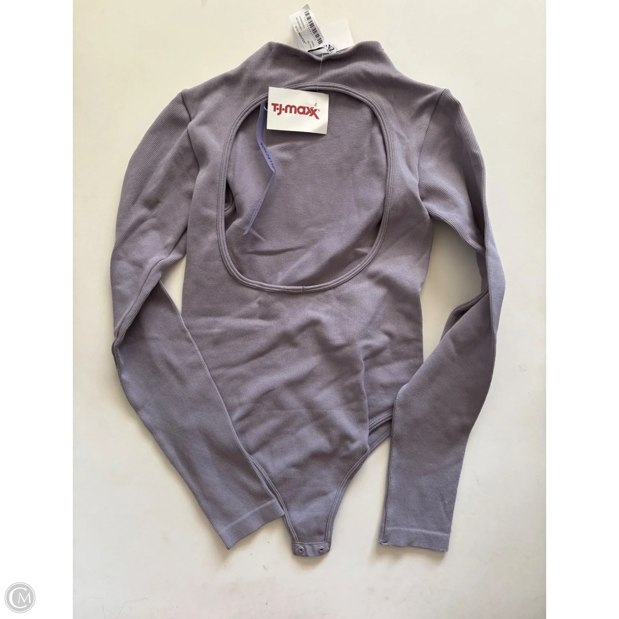 Top Long Sleeve By Zara In Purple, Size: Xs - Image 2