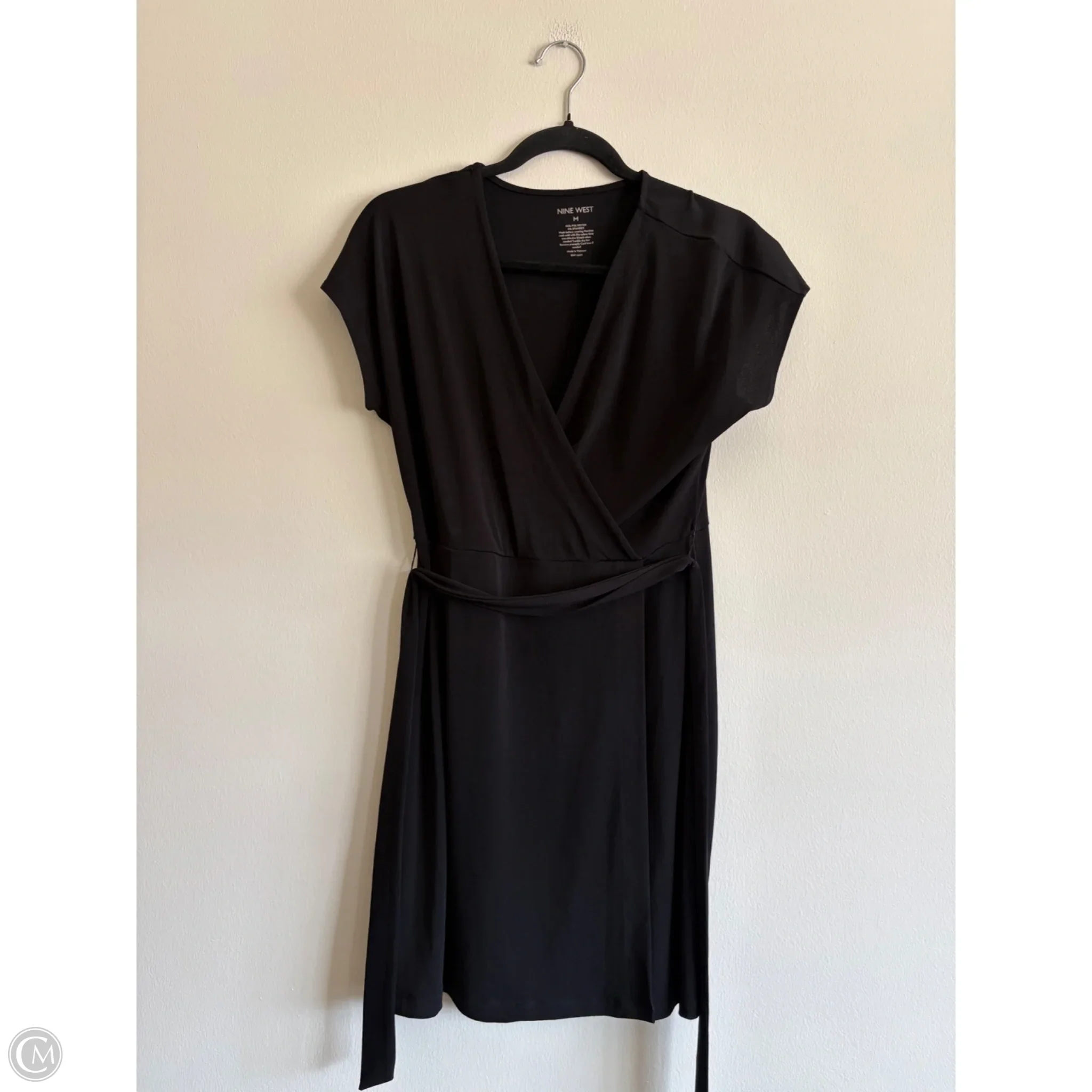 Dress Work By Nine West Apparel In Black, Size: M - Image 1
