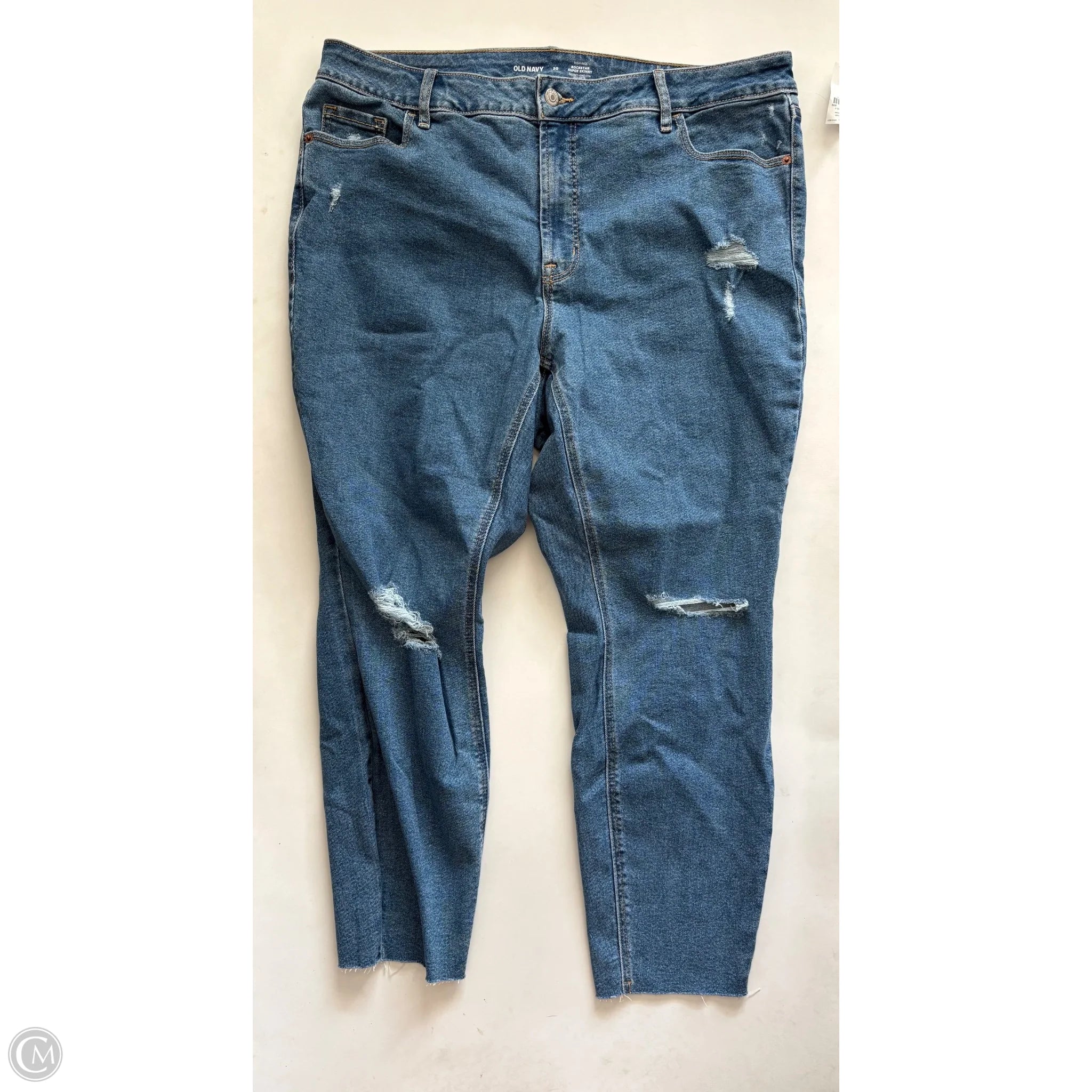 Jeans Straight By Old Navy In Blue, Size: 20 - Image 1