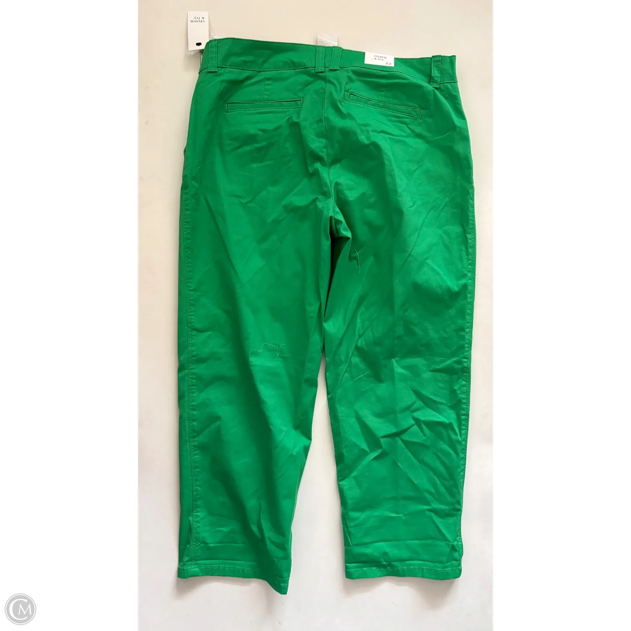 Pants Chinos & Khakis By Crown And Ivy In Green, Size: 12 - Image 2