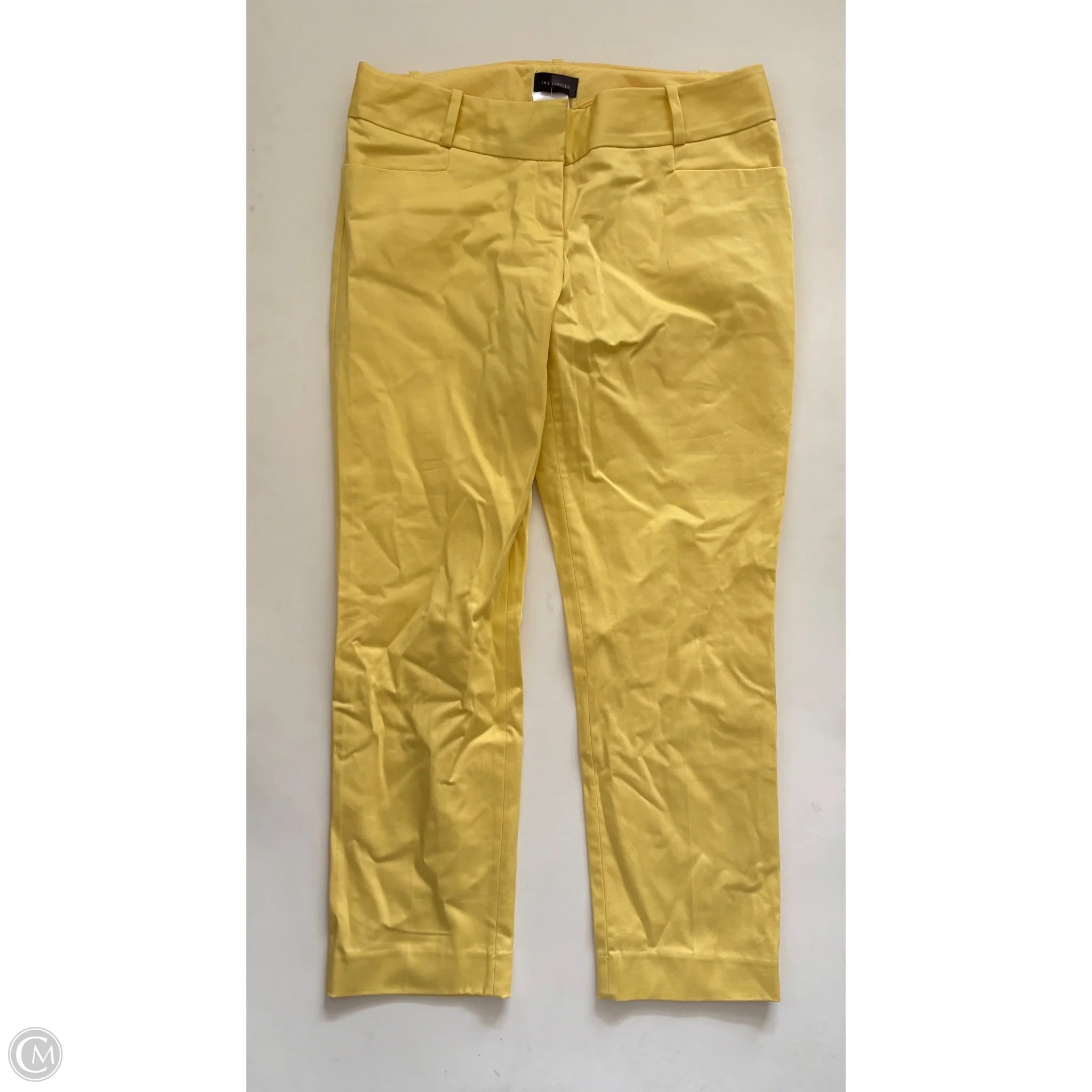 Pants Chinos & Khakis By Limited In Yellow, Size: 8 - Image 1
