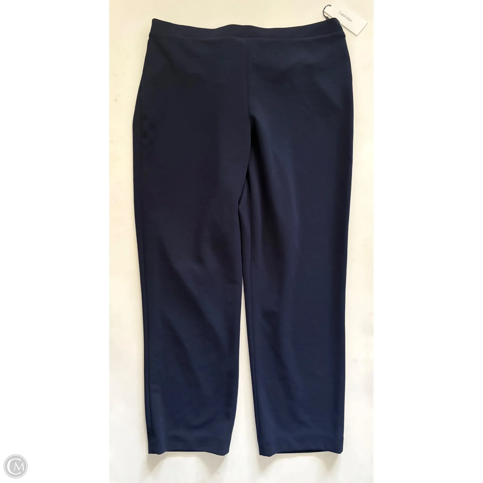 Pants Dress By Calvin Klein In Navy, Size: L - Image 1