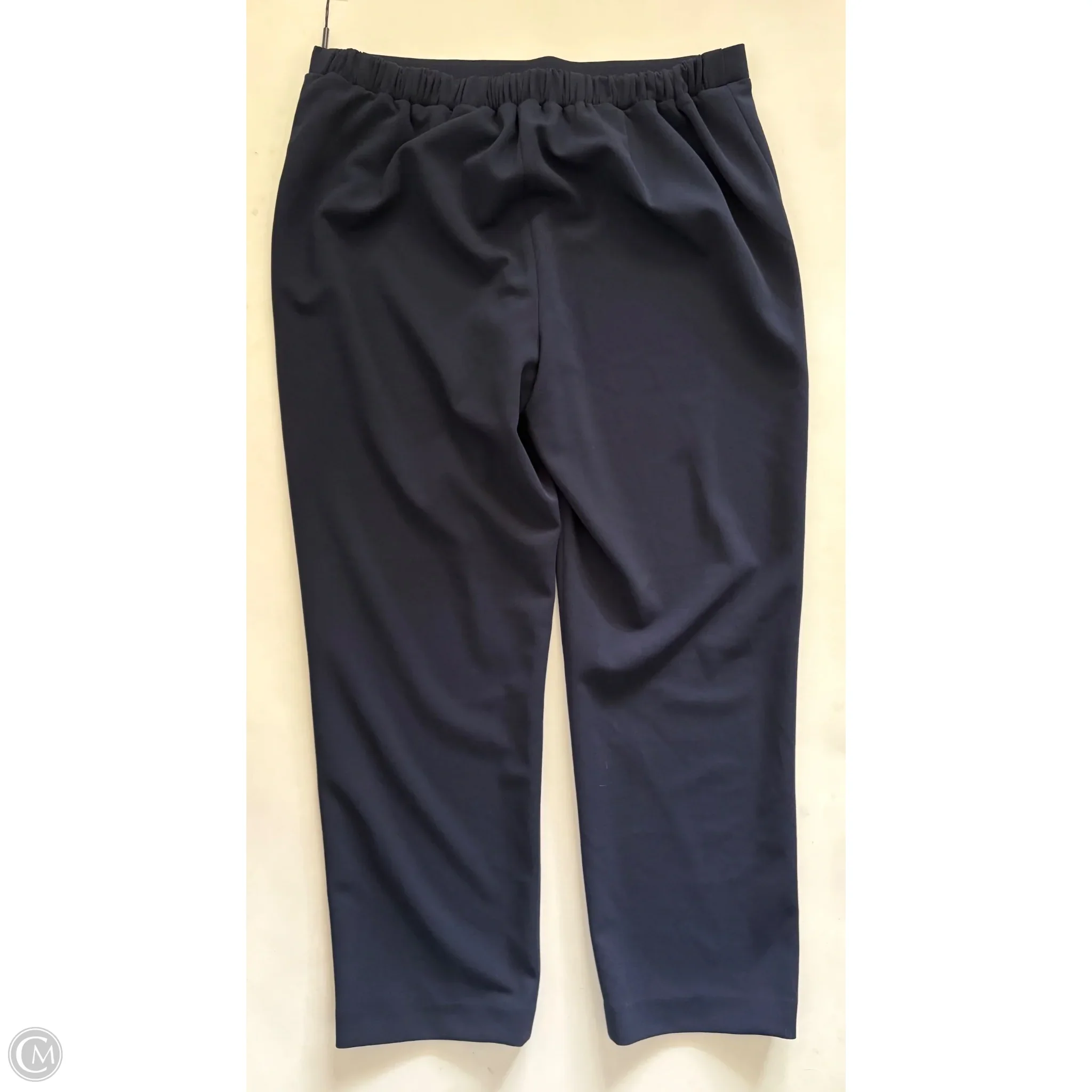 Pants Dress By Calvin Klein In Navy, Size: L - Image 2